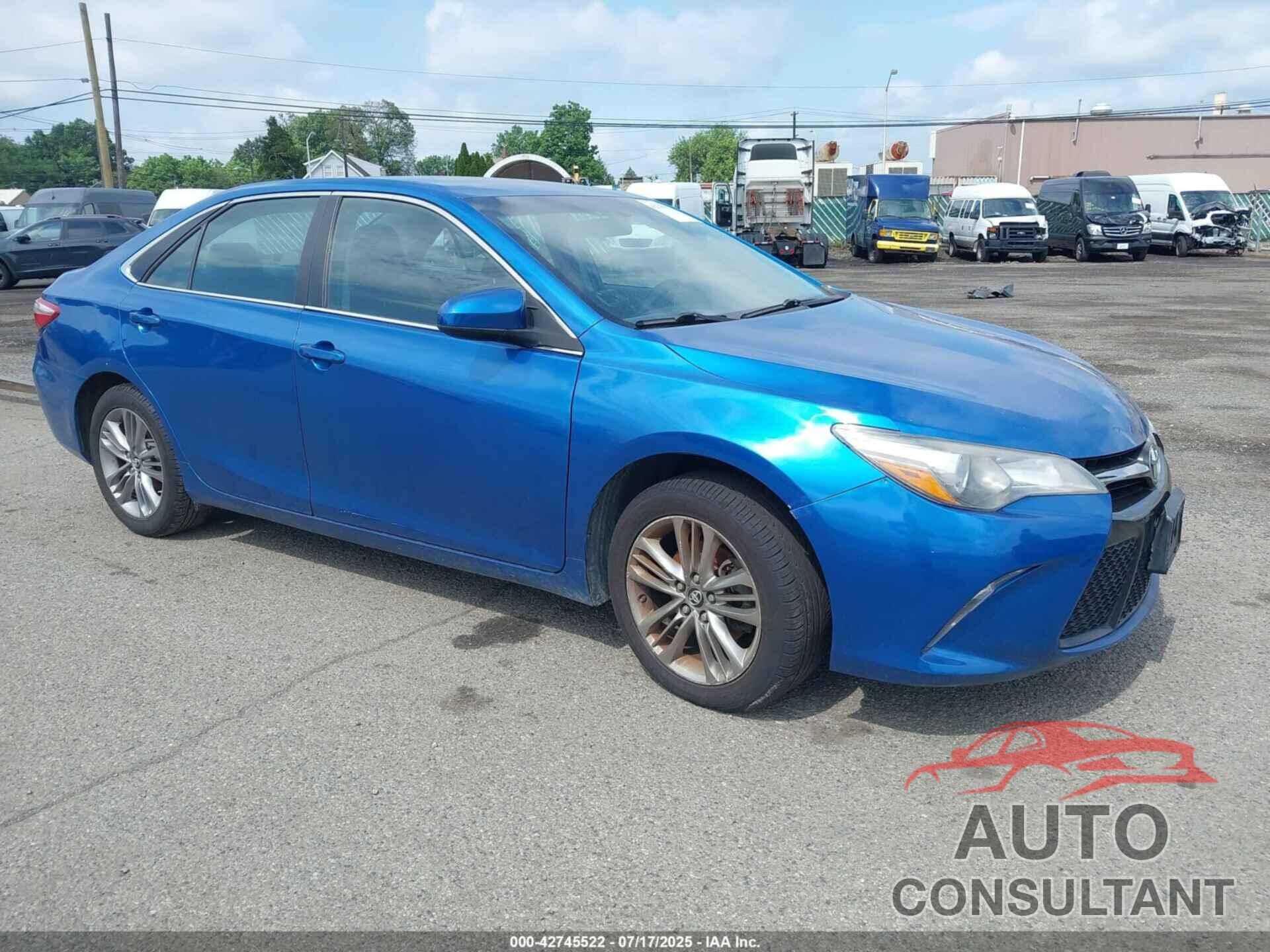 TOYOTA CAMRY 2017 - 4T1BF1FK5HU711568
