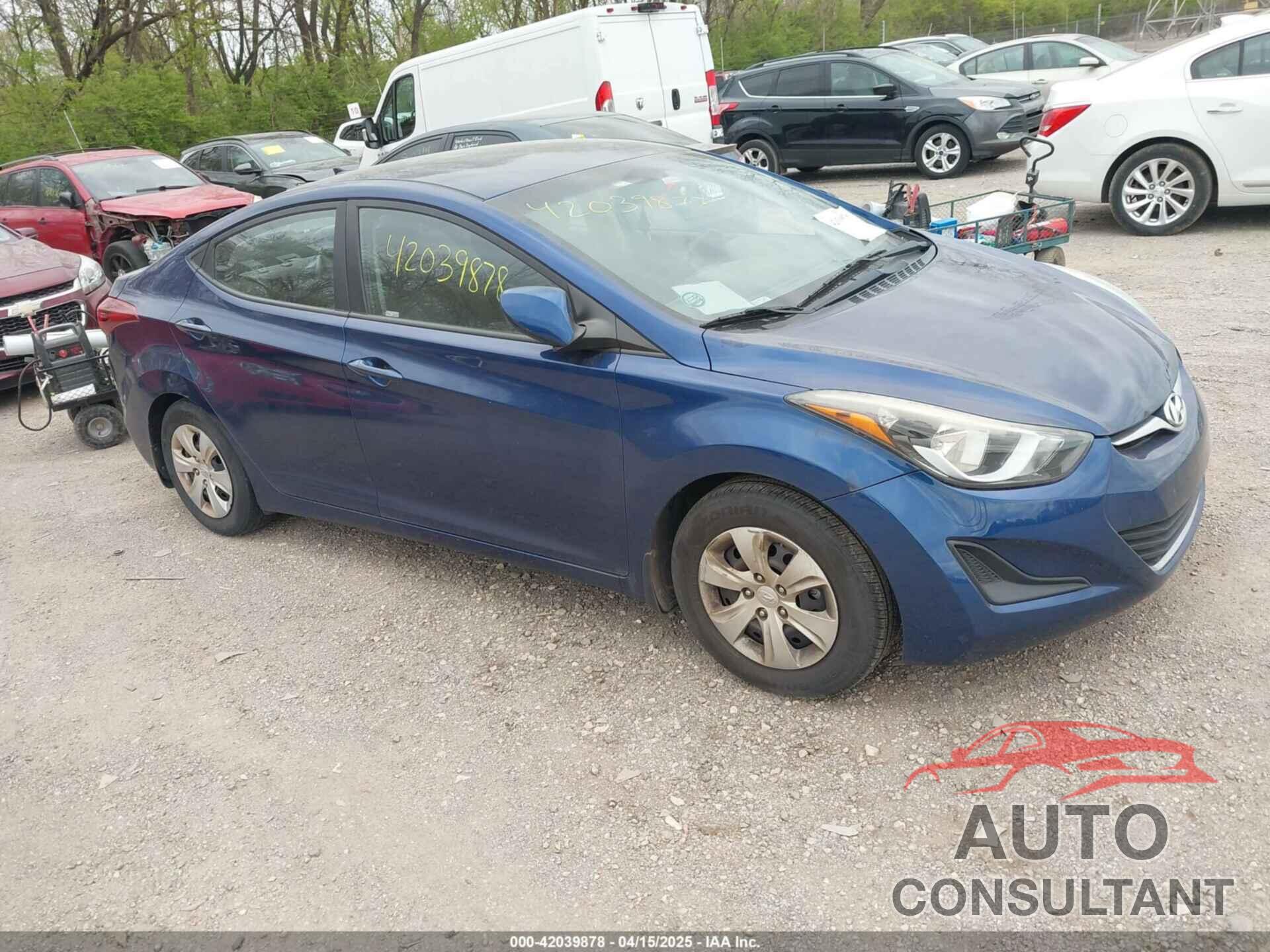HYUNDAI ELANTRA 2016 - 5NPDH4AE8GH720817