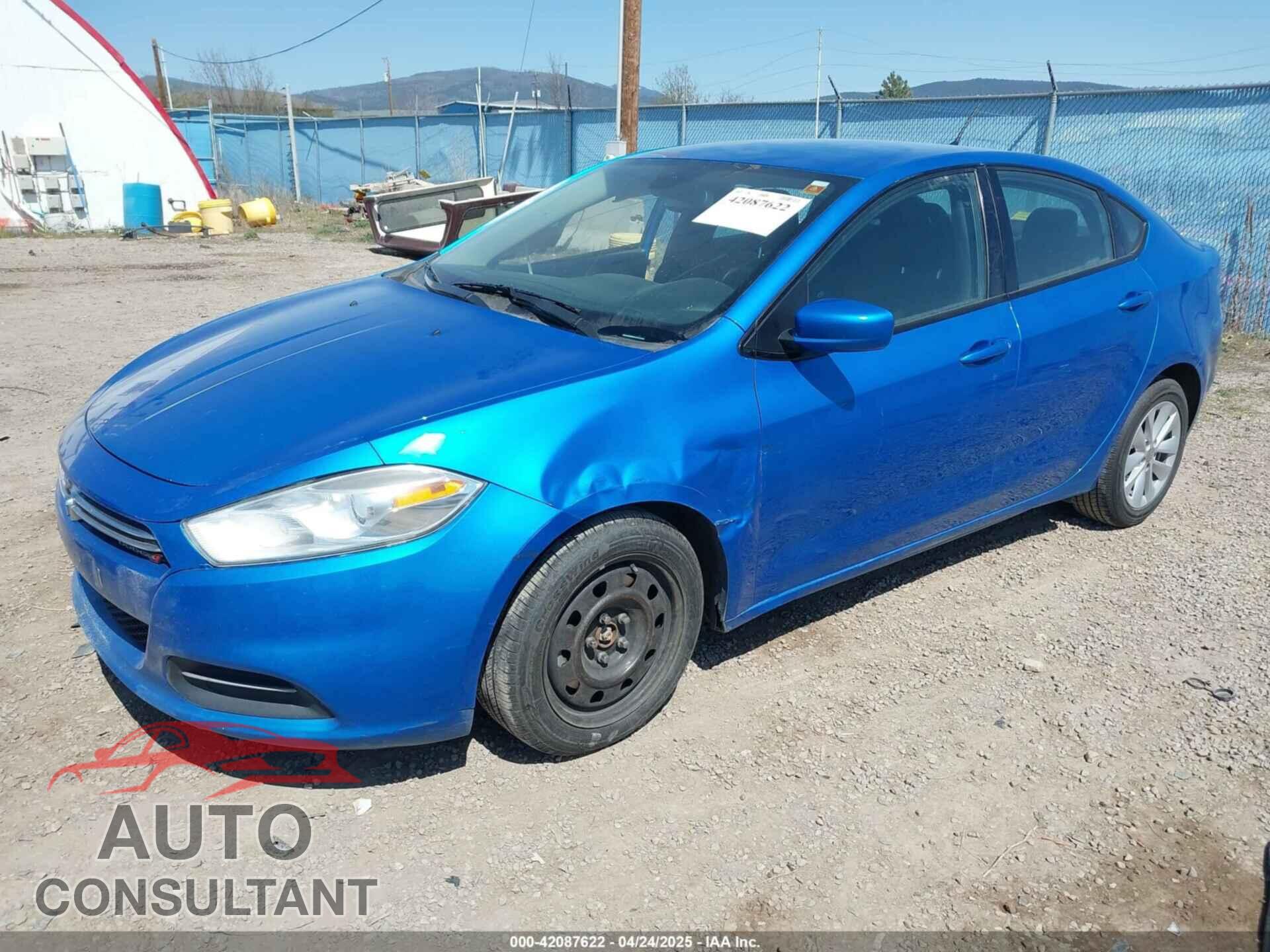 DODGE DART 2015 - 1C3CDFDH8FD346839
