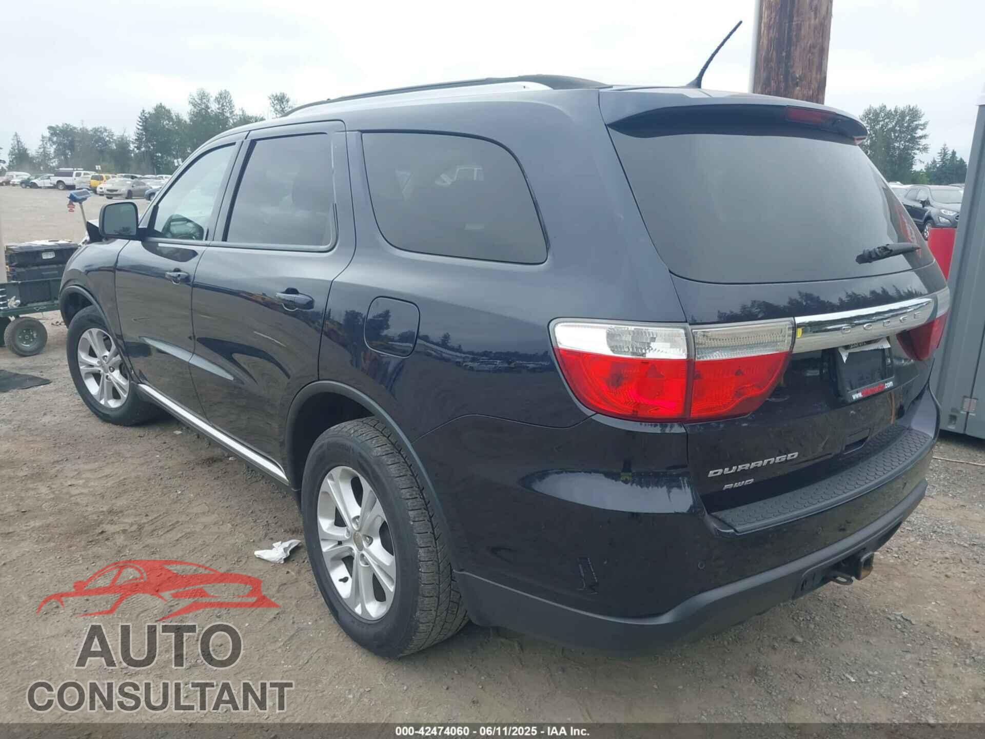DODGE DURANGO 2013 - 1C4RDJAG5DC697022