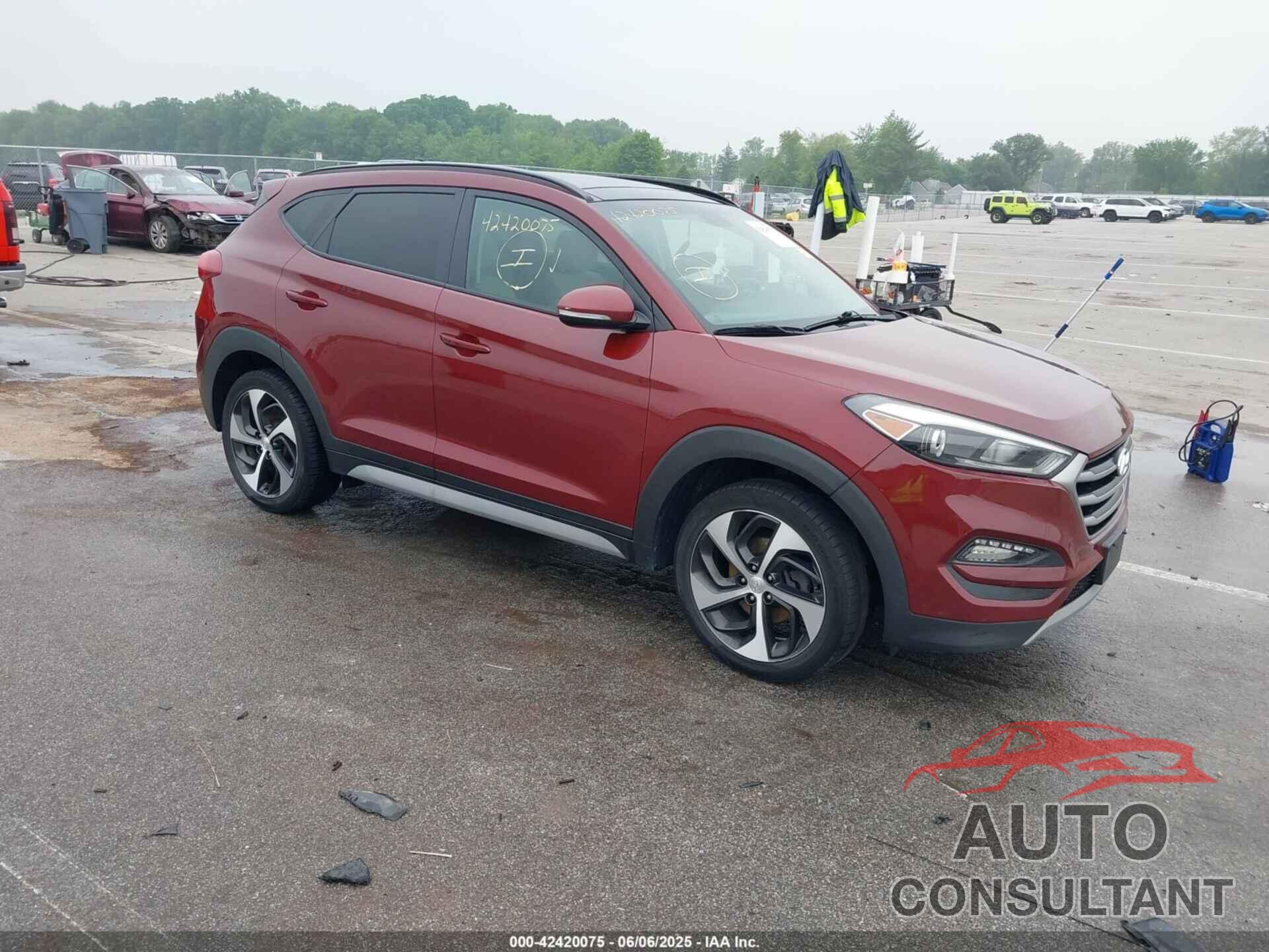 HYUNDAI TUCSON 2018 - KM8J3CA21JU784014