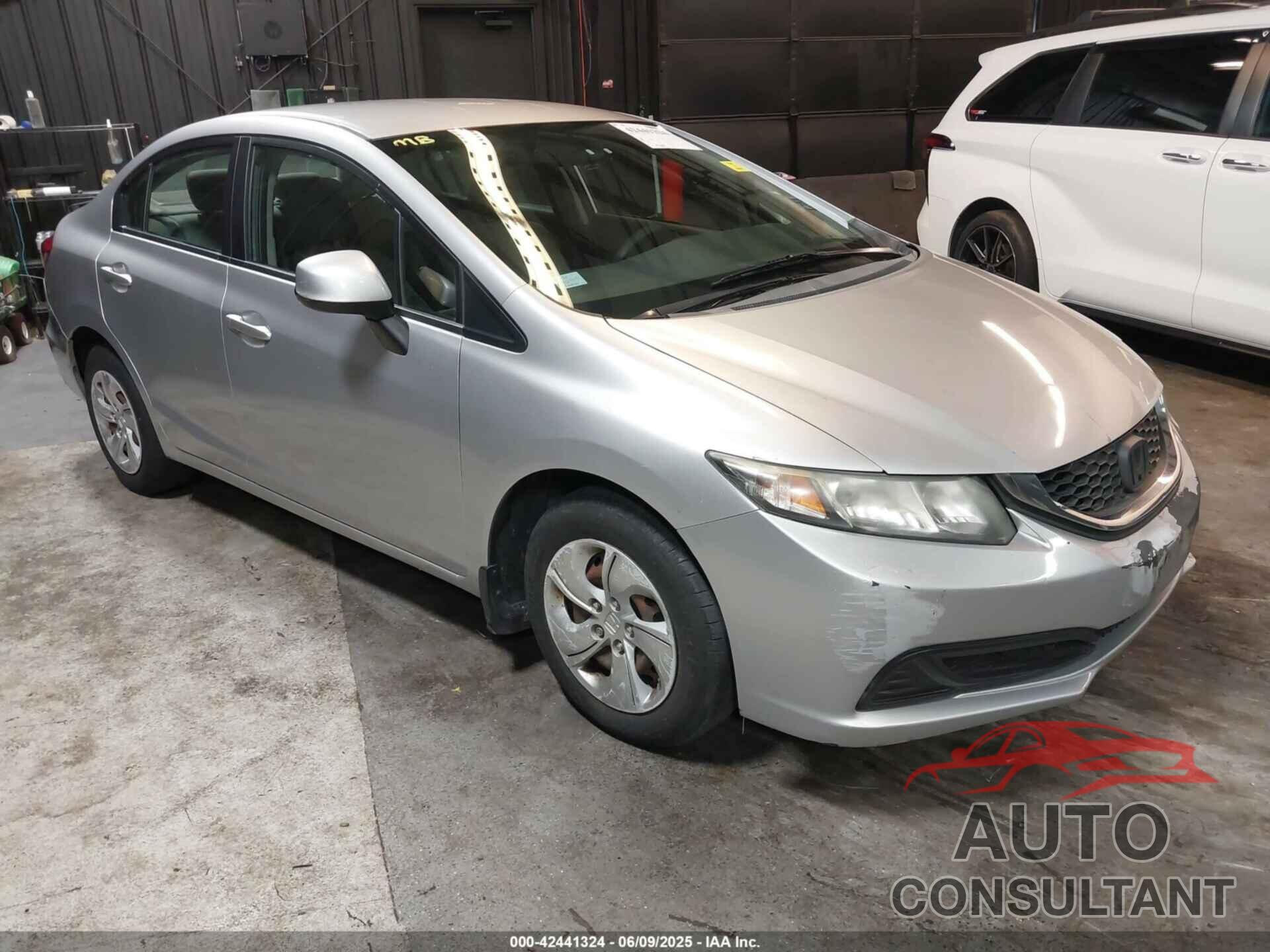 HONDA CIVIC 2013 - 19XFB2F50DE245994