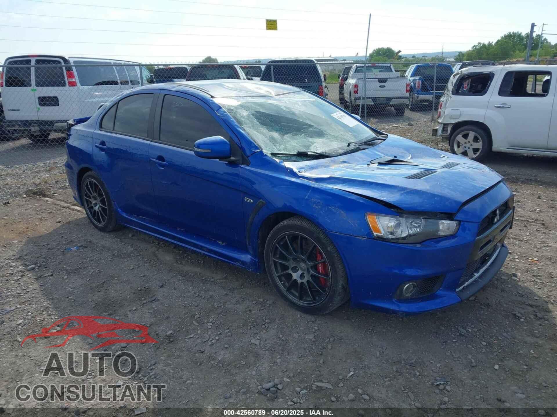 MITSUBISHI LANCER EVOLUTION 2015 - JA32W7FVXFU028861