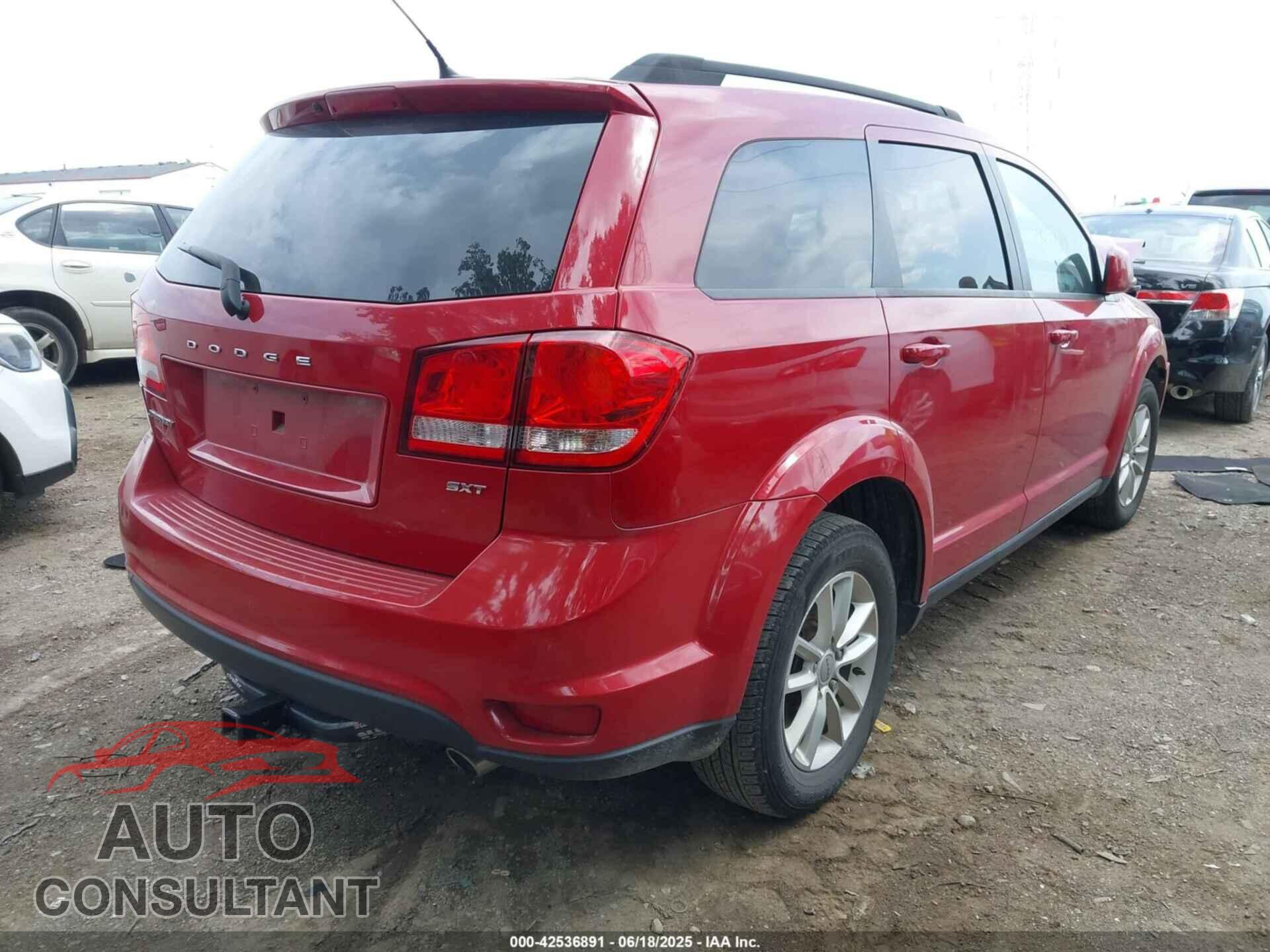 DODGE JOURNEY 2015 - 3C4PDCBG6FT532007