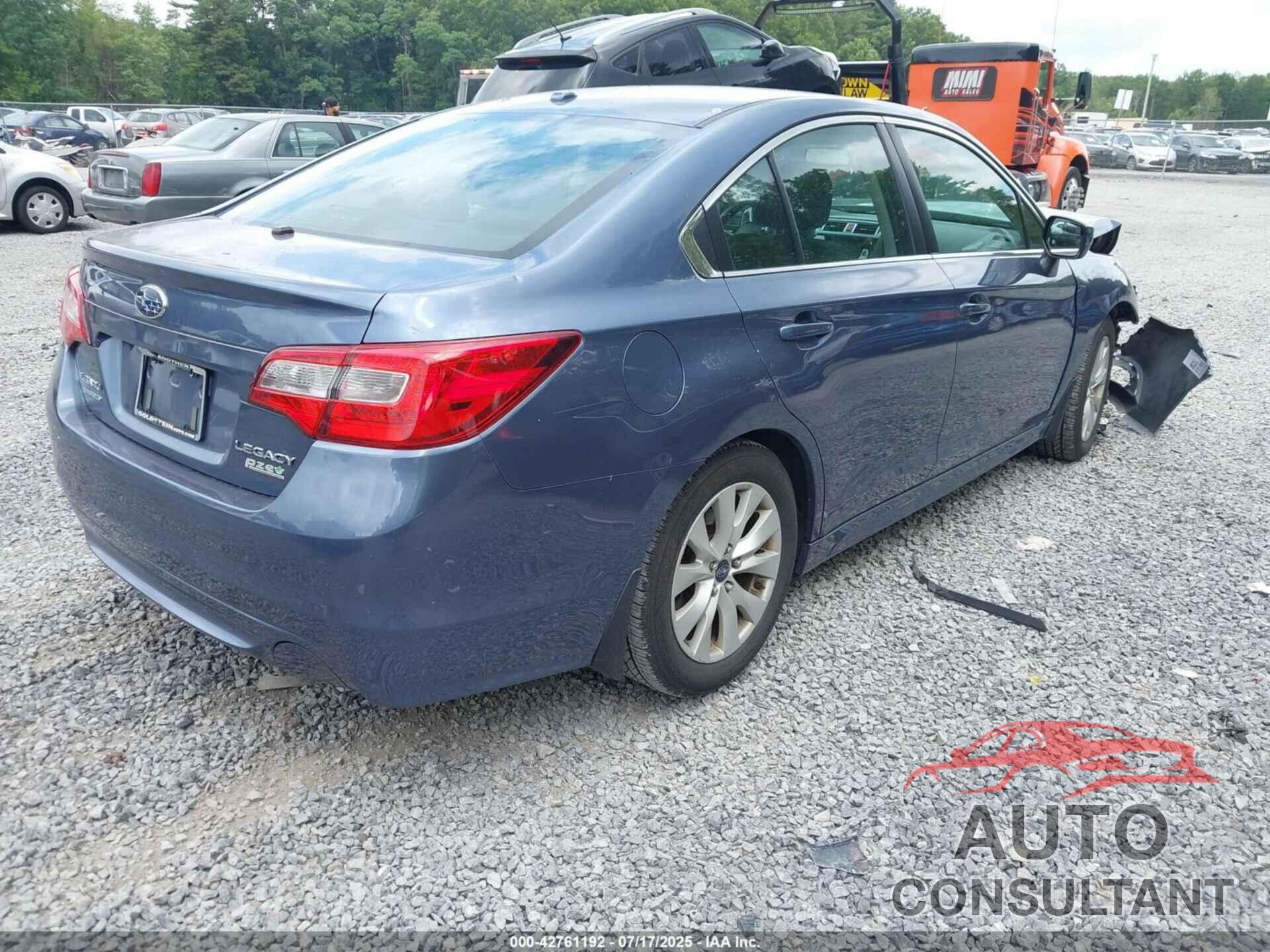 SUBARU LEGACY 2015 - 4S3BNAC60F3030414