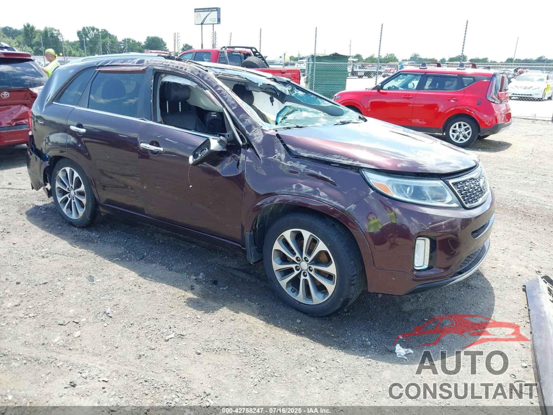 KIA SORENTO 2014 - 5XYKW4A70EG499474