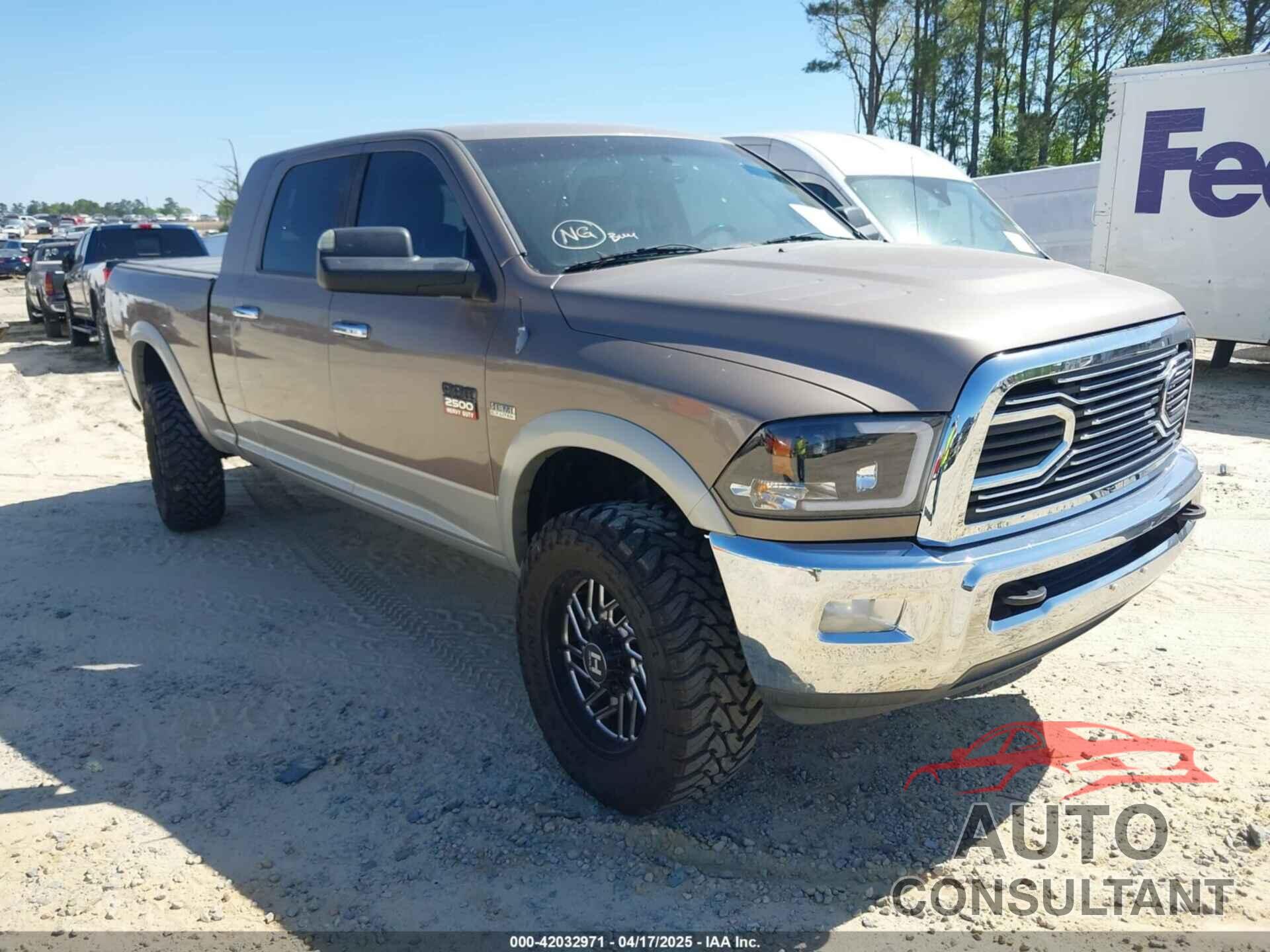 DODGE RAM 2500 2010 - 3D7TT2HT4AG151196
