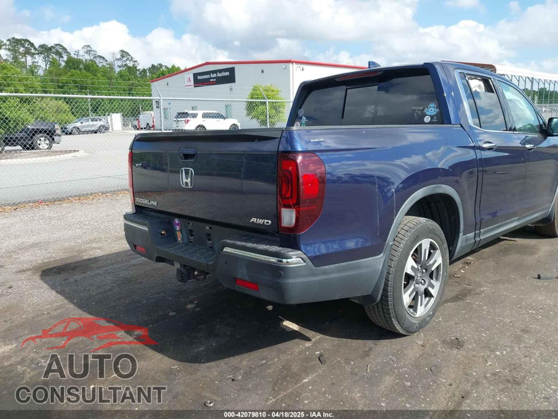 HONDA RIDGELINE 2019 - 5FPYK3F76KB010613