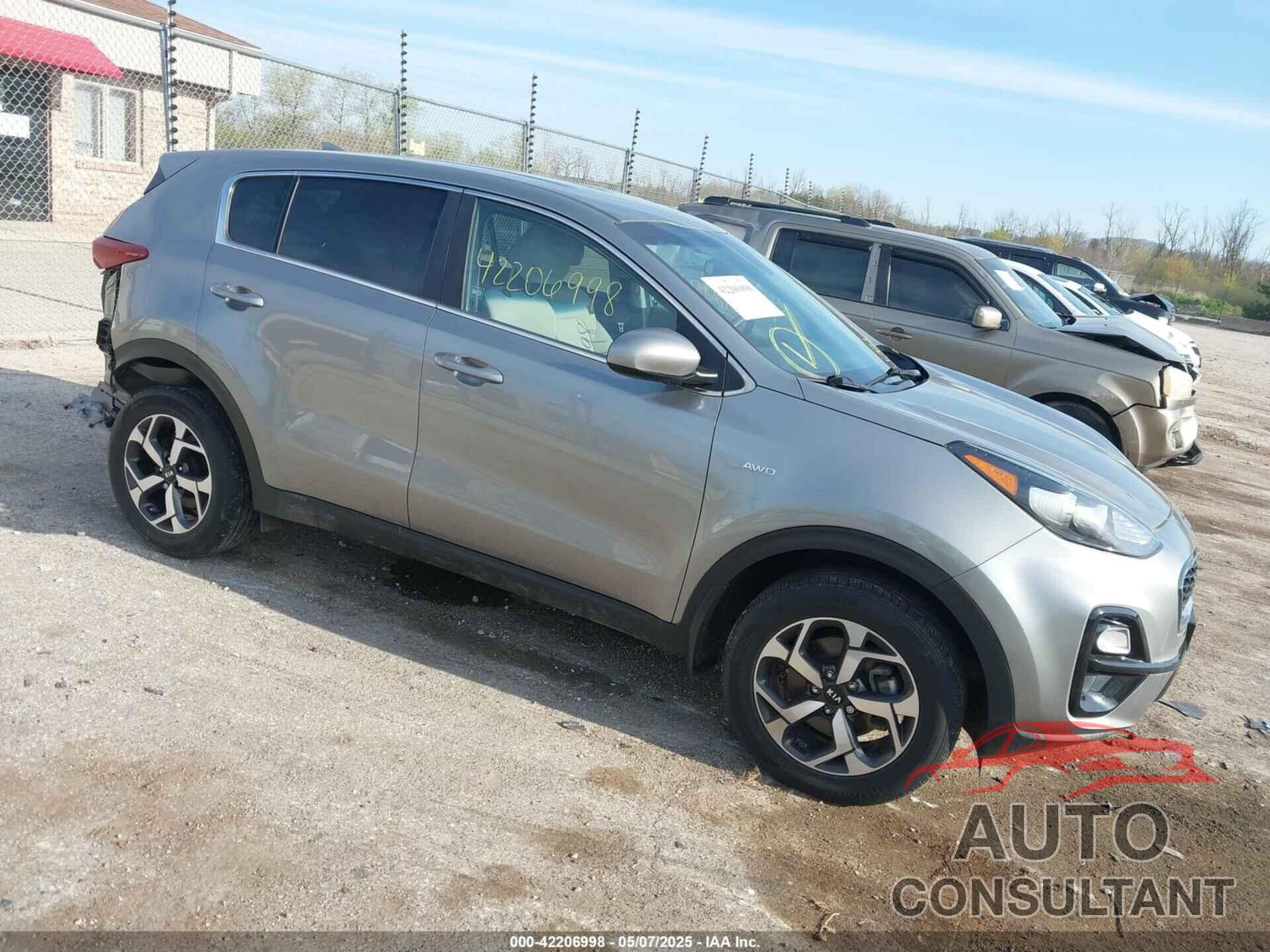 KIA SPORTAGE 2021 - KNDPMCAC0M7862502