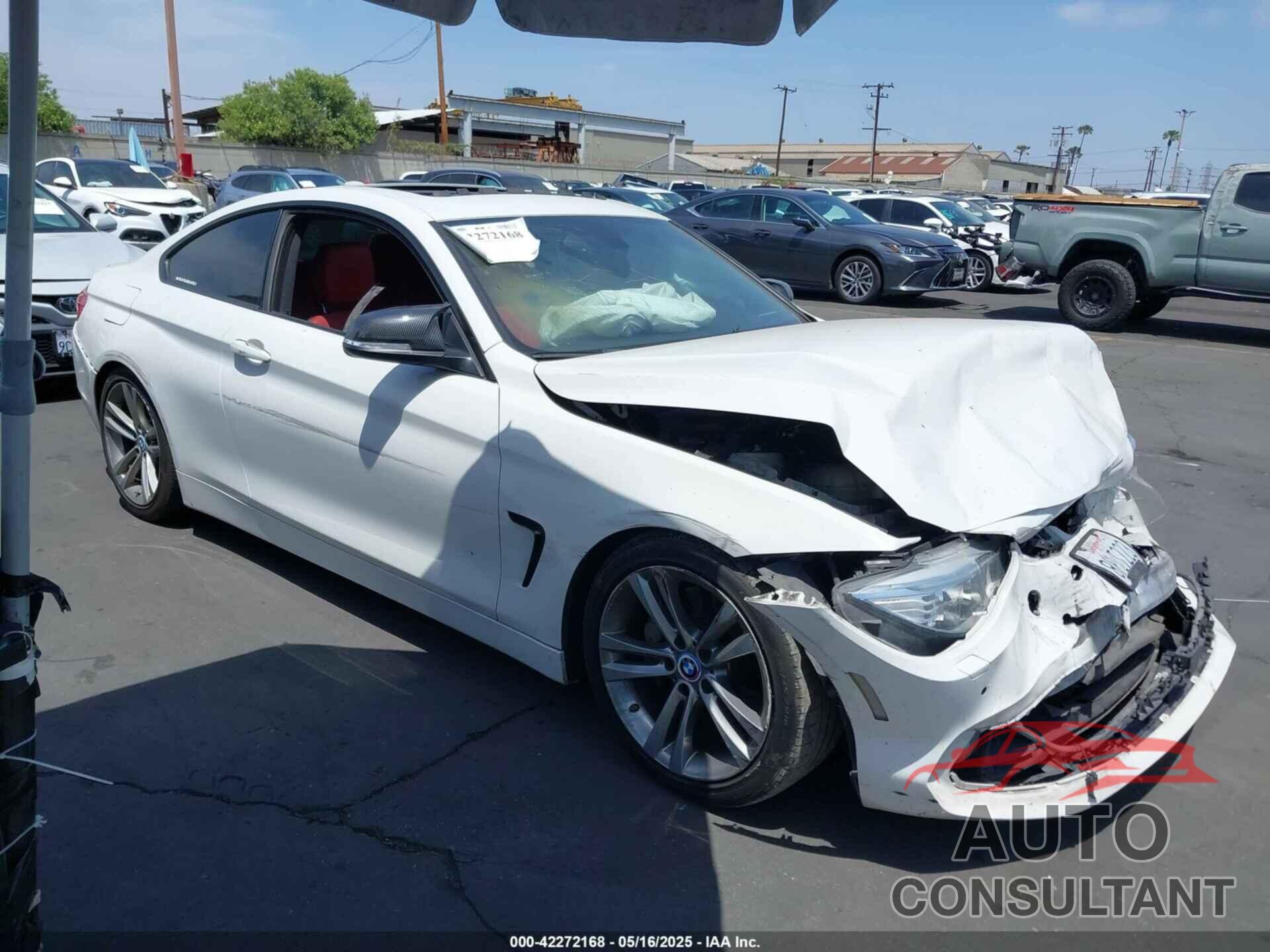 BMW 435I 2015 - WBA3R1C52FK193312