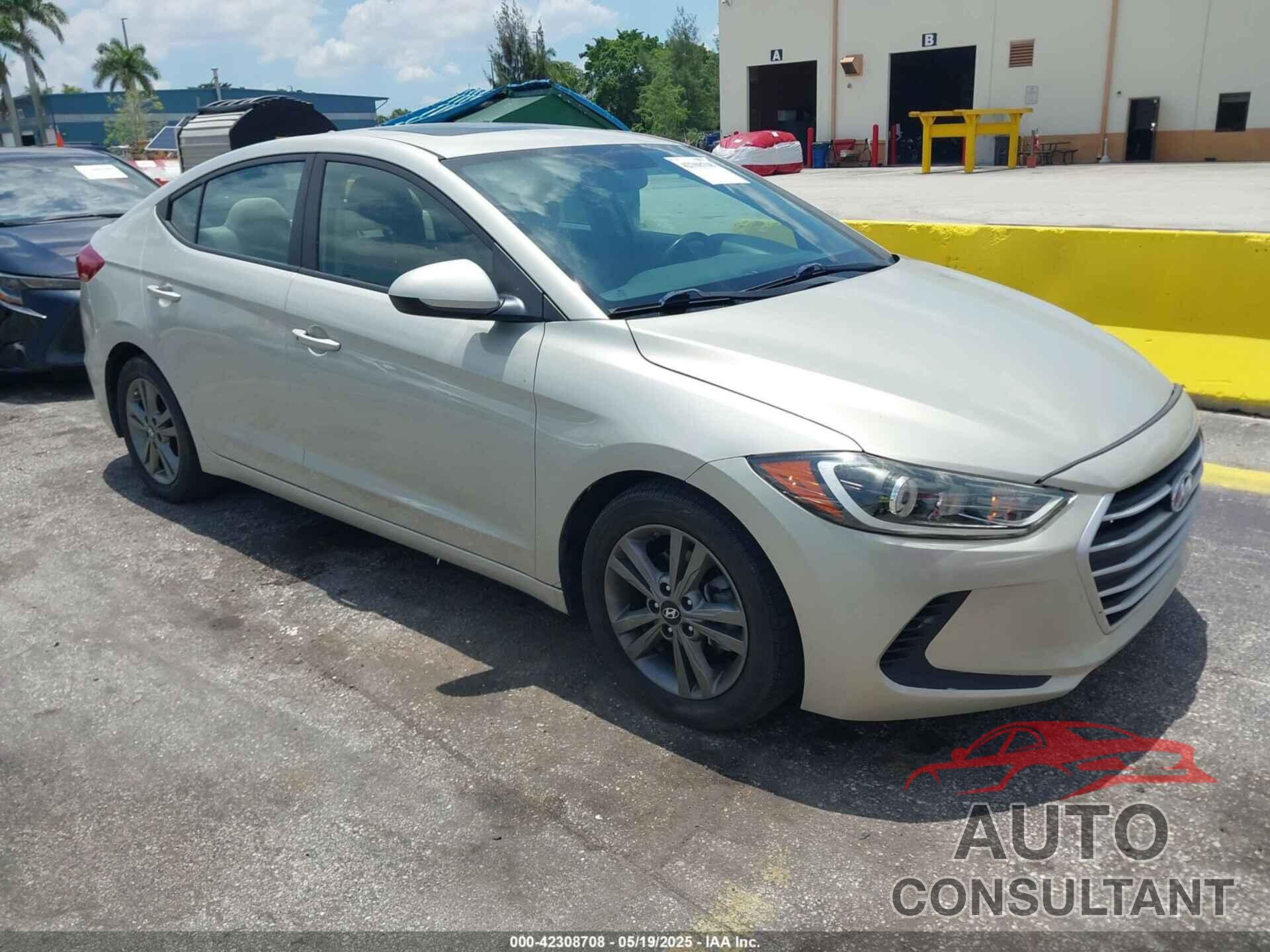 HYUNDAI ELANTRA 2018 - 5NPD84LF2JH305697