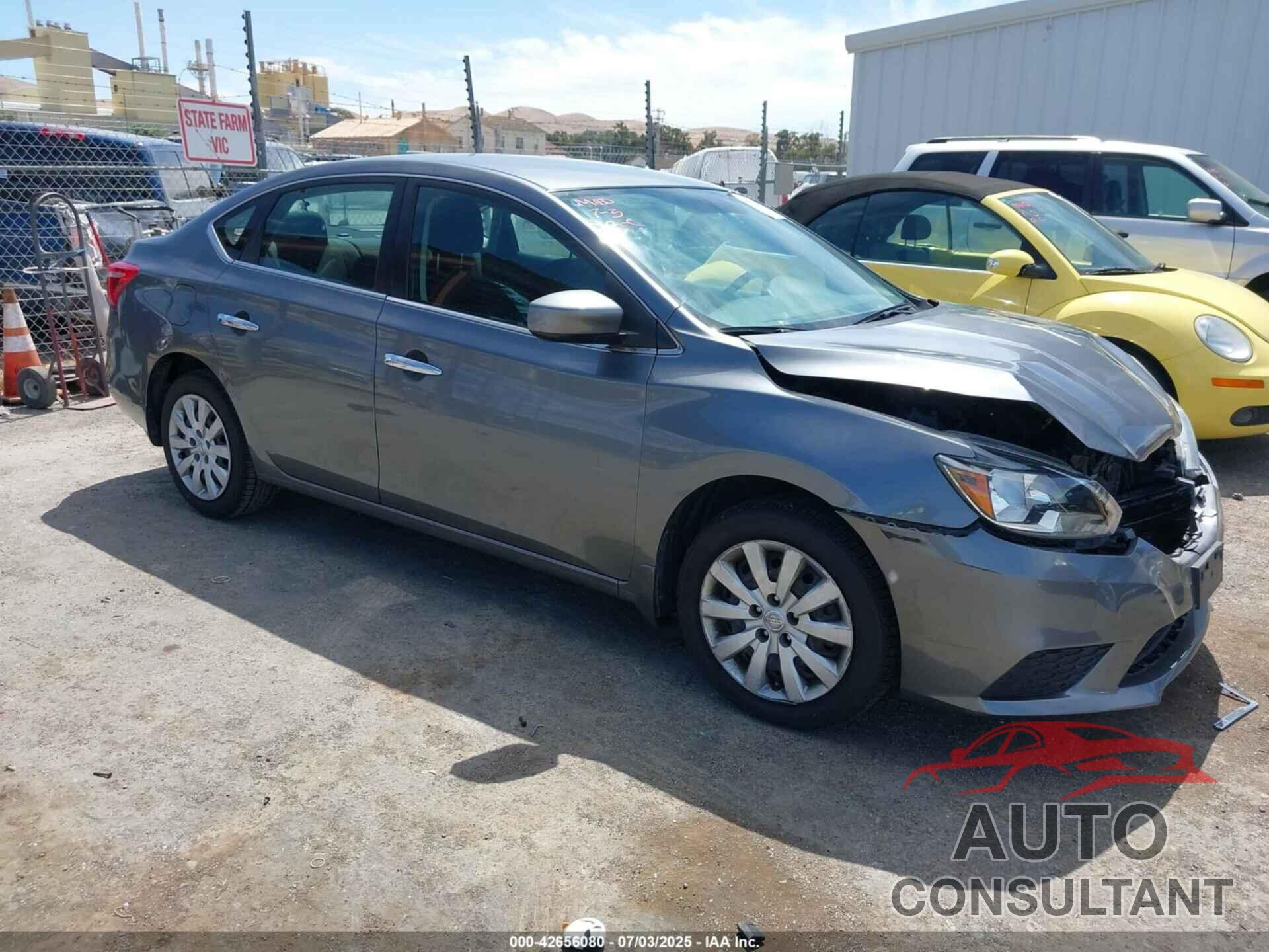 NISSAN SENTRA 2019 - 3N1AB7AP5KY447194
