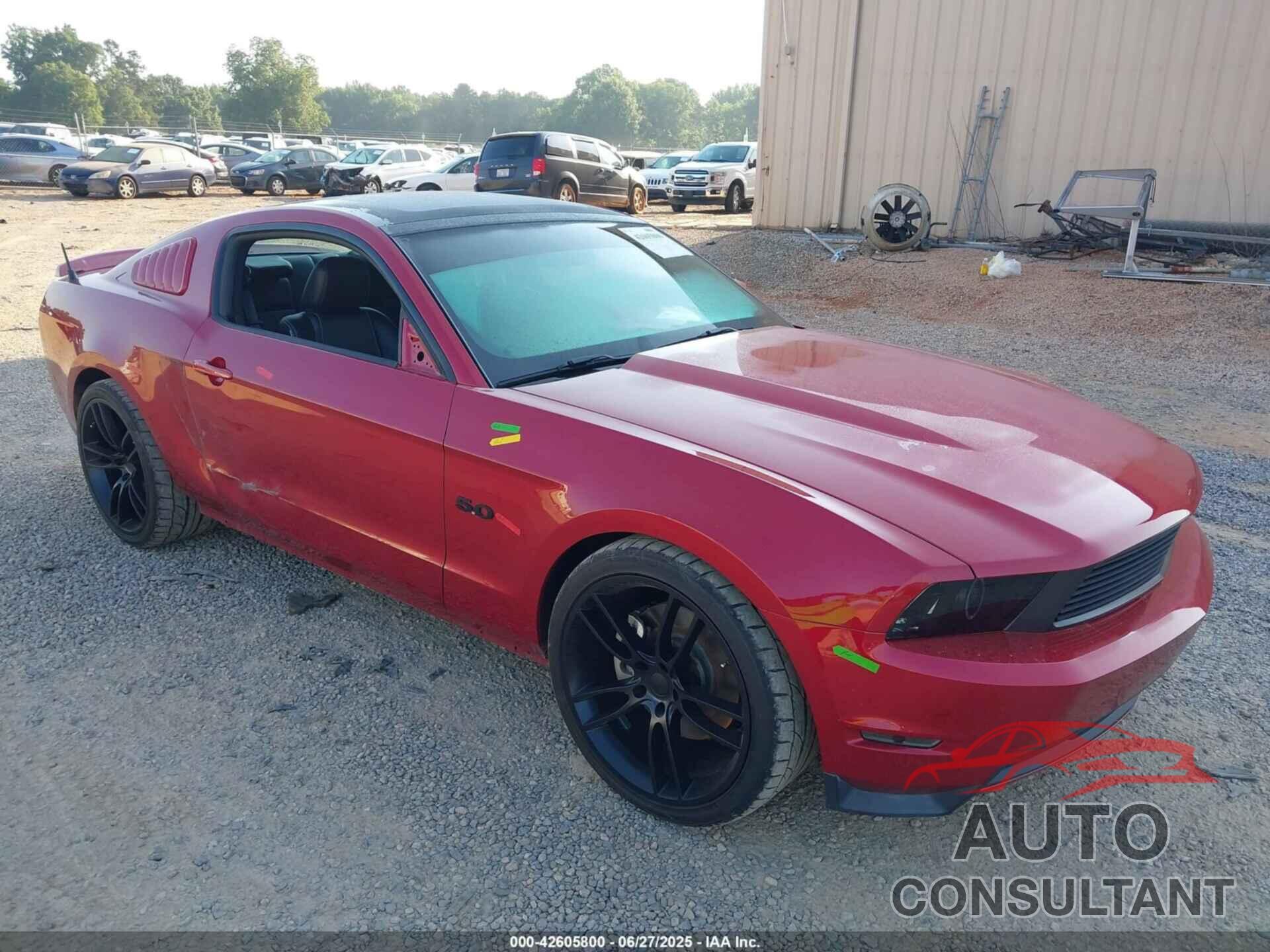 FORD MUSTANG 2011 - 1ZVBP8CF3B5140498