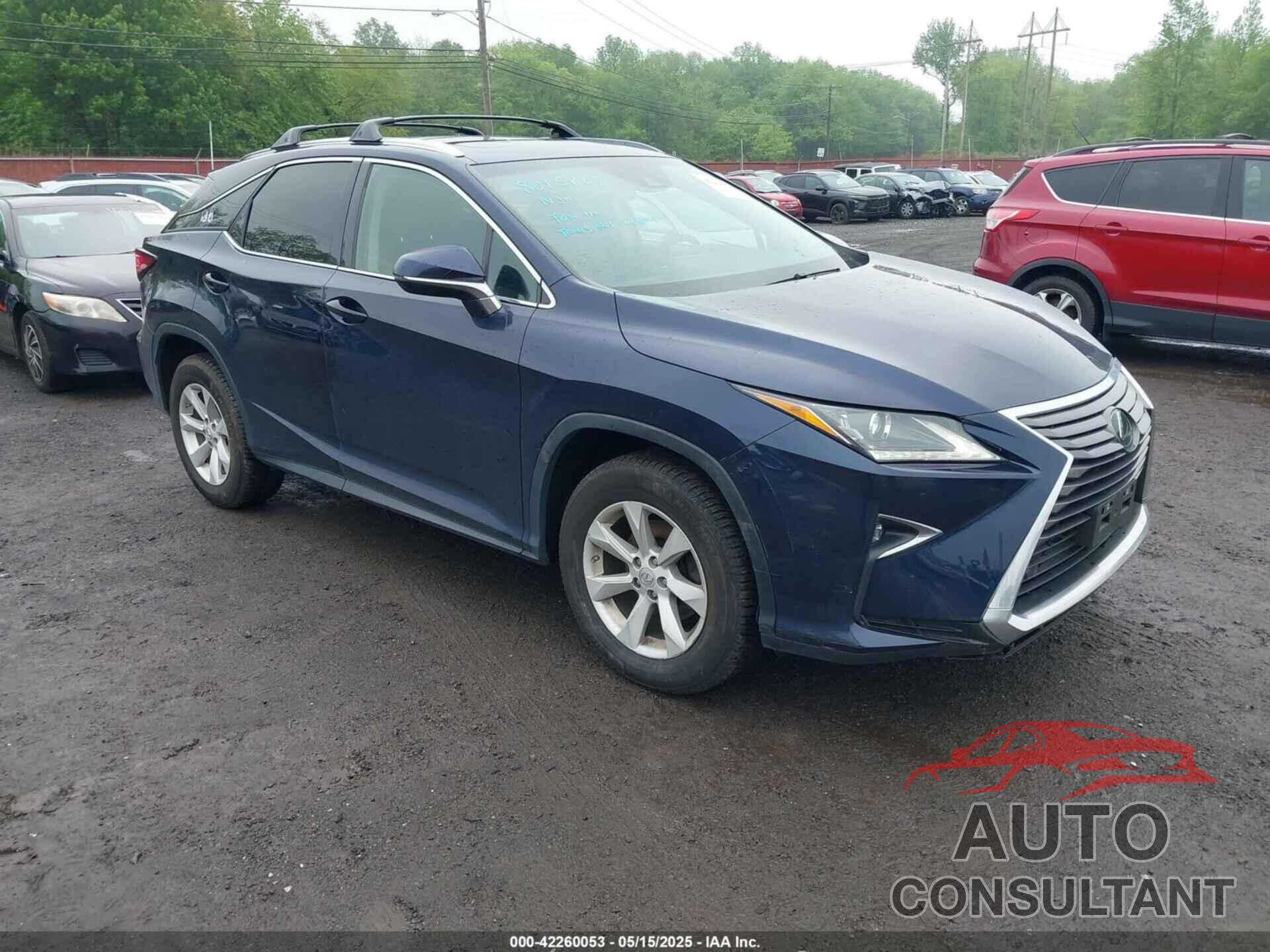 LEXUS RX 350 2017 - 2T2BZMCA0HC110974