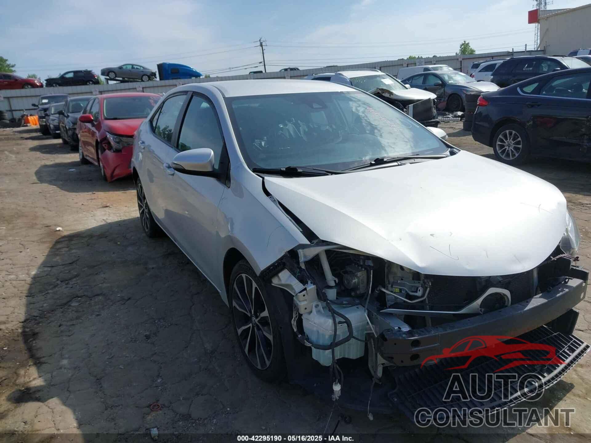 TOYOTA COROLLA 2019 - 2T1BURHEXKC243163