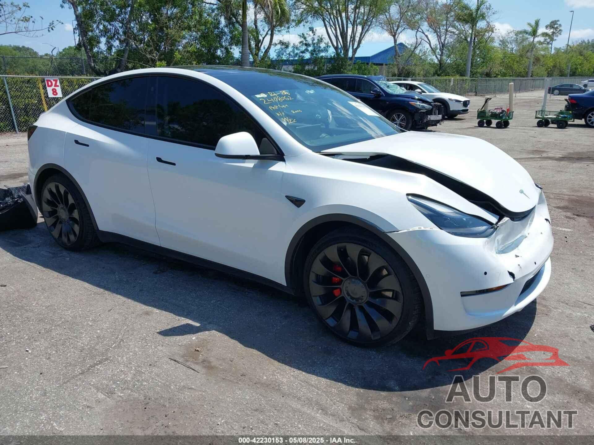 TESLA MODEL Y 2022 - 7SAYGDEF4NF454623