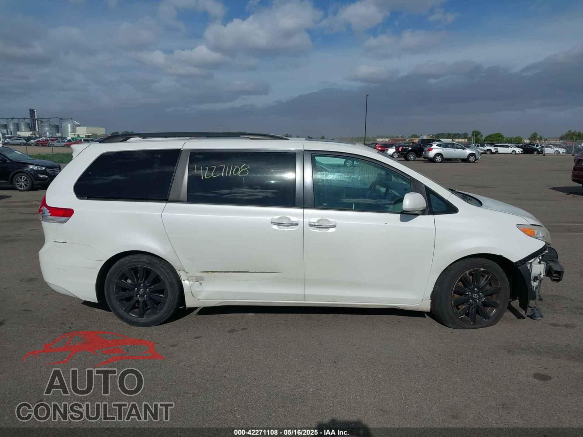 TOYOTA SIENNA 2012 - 5TDDK3DC4CS043288