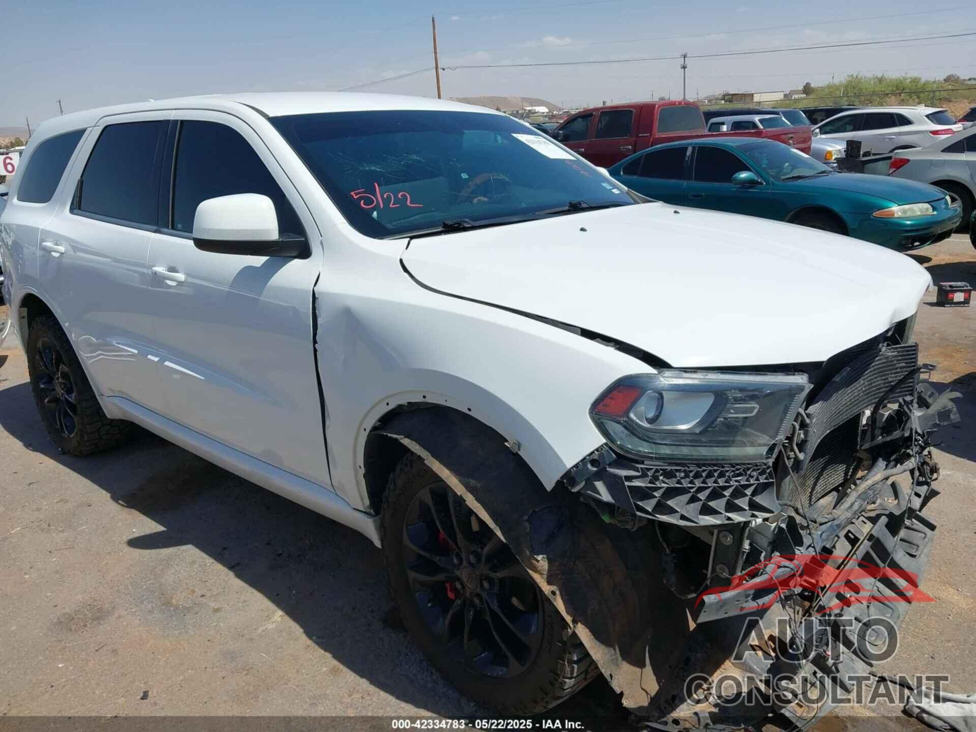 DODGE DURANGO 2019 - 1C4RDJDG3KC770817