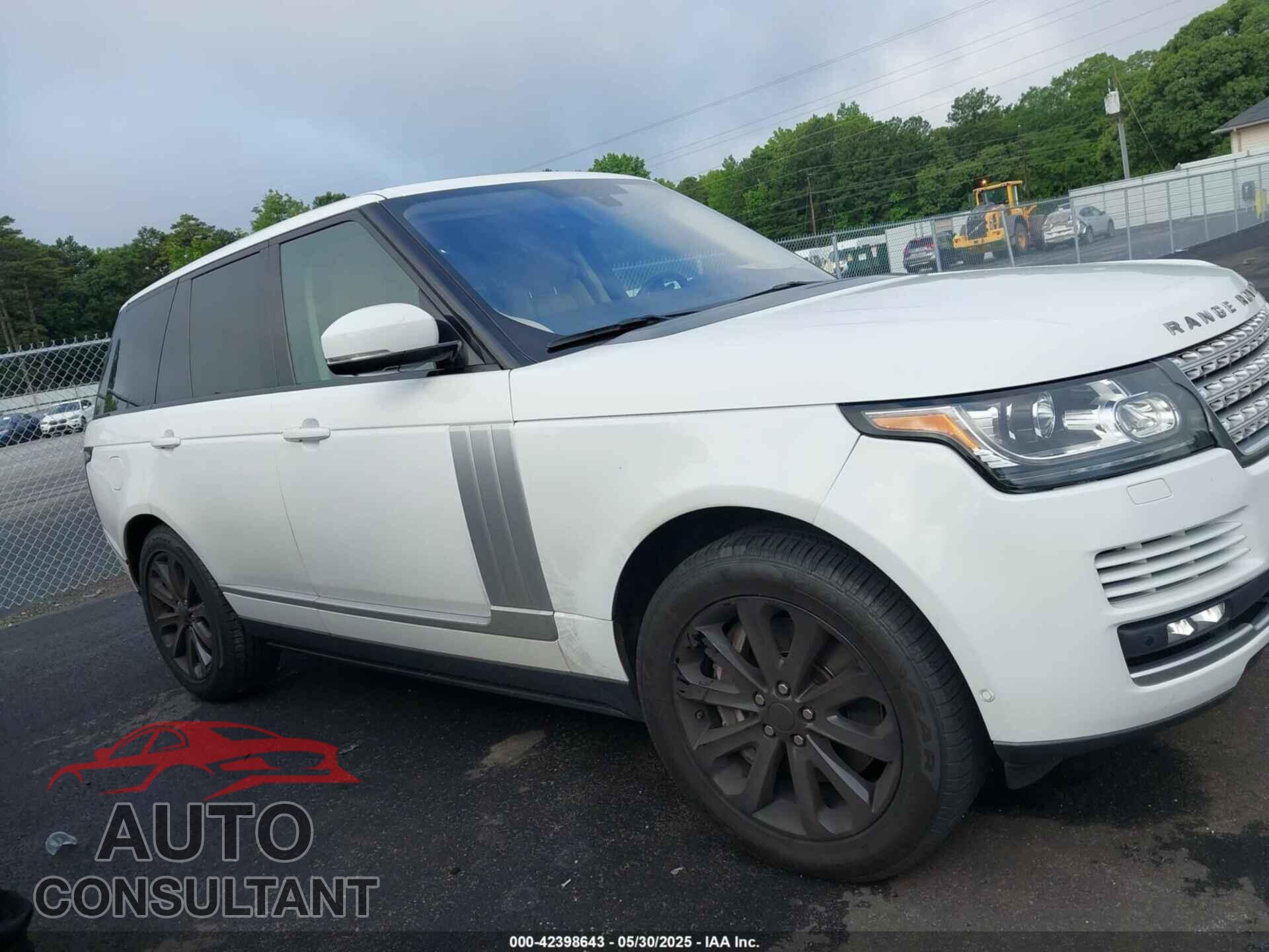 LAND ROVER RANGE ROVER 2016 - SALGS2PF8GA306519