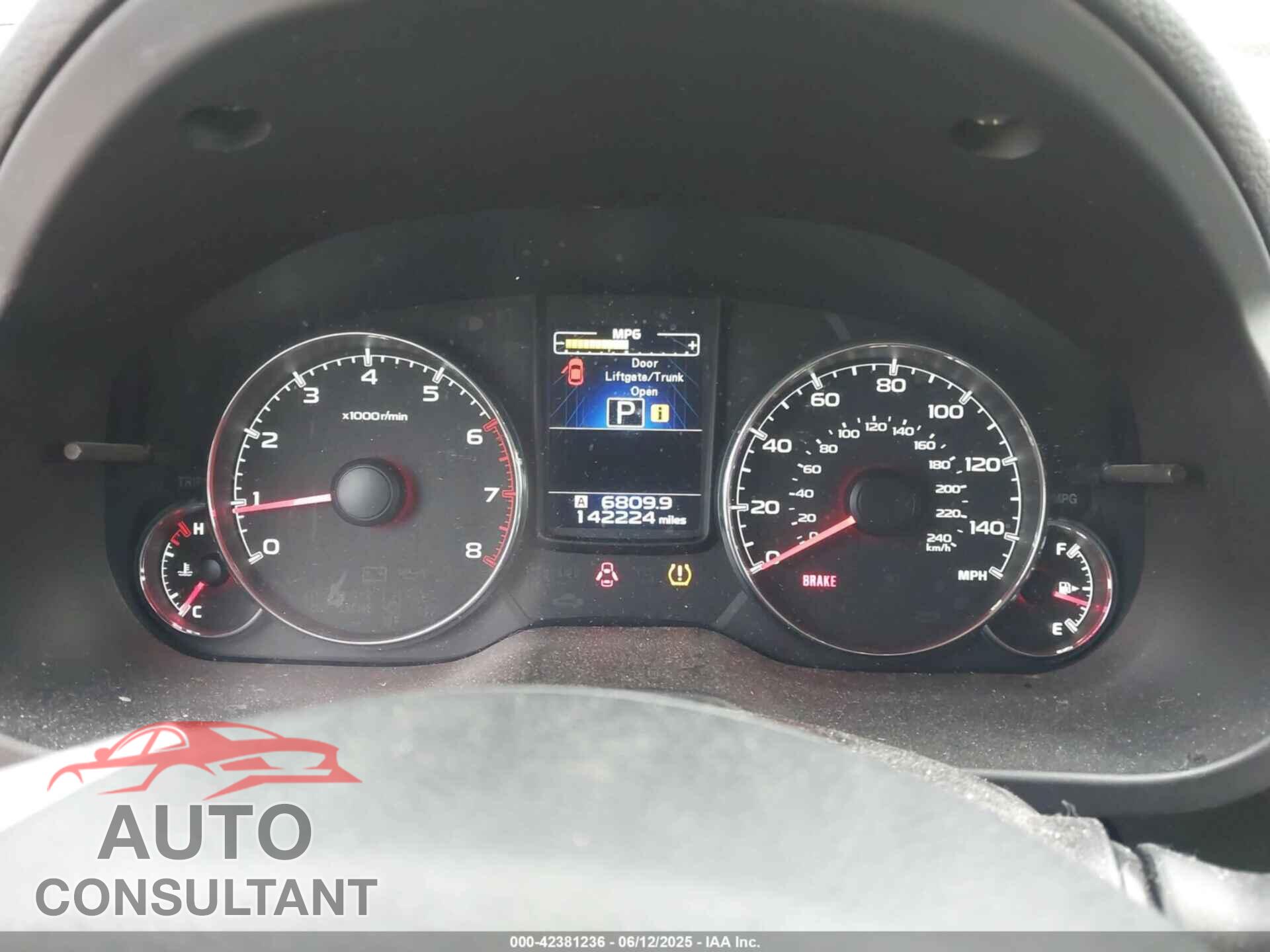 SUBARU OUTBACK 2013 - 4S4BRCLC8D3288324