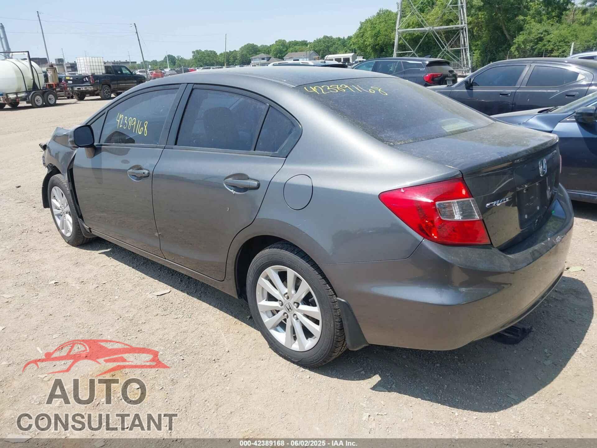 HONDA CIVIC 2012 - 2HGFB2F89CH501970