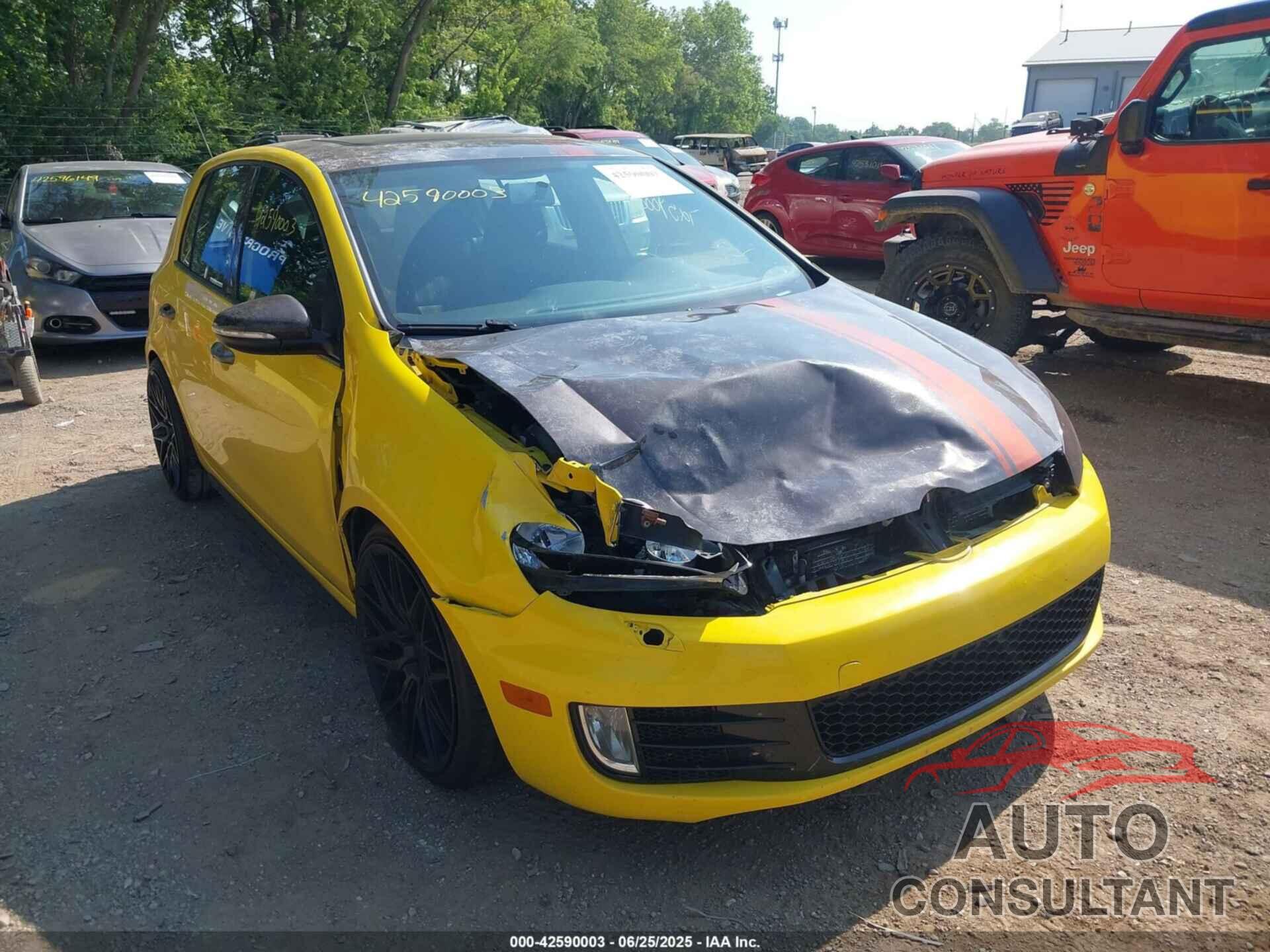 VOLKSWAGEN GTI 2013 - WVWHD7AJ1DW032420