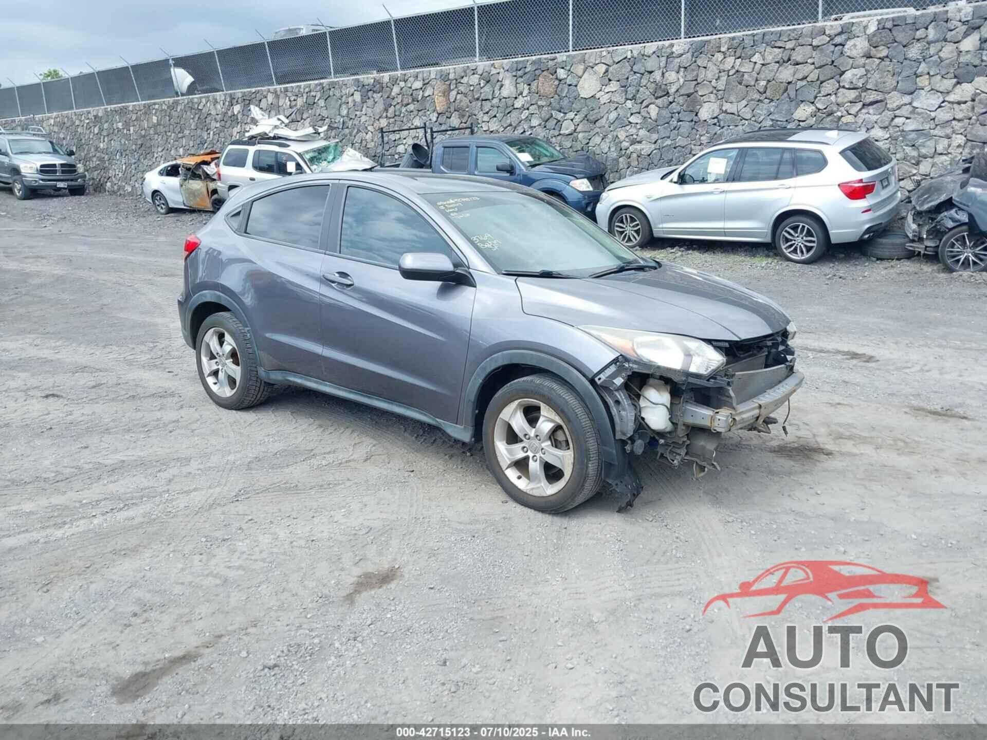 HONDA HR-V 2016 - 3CZRU6H3XGM721120