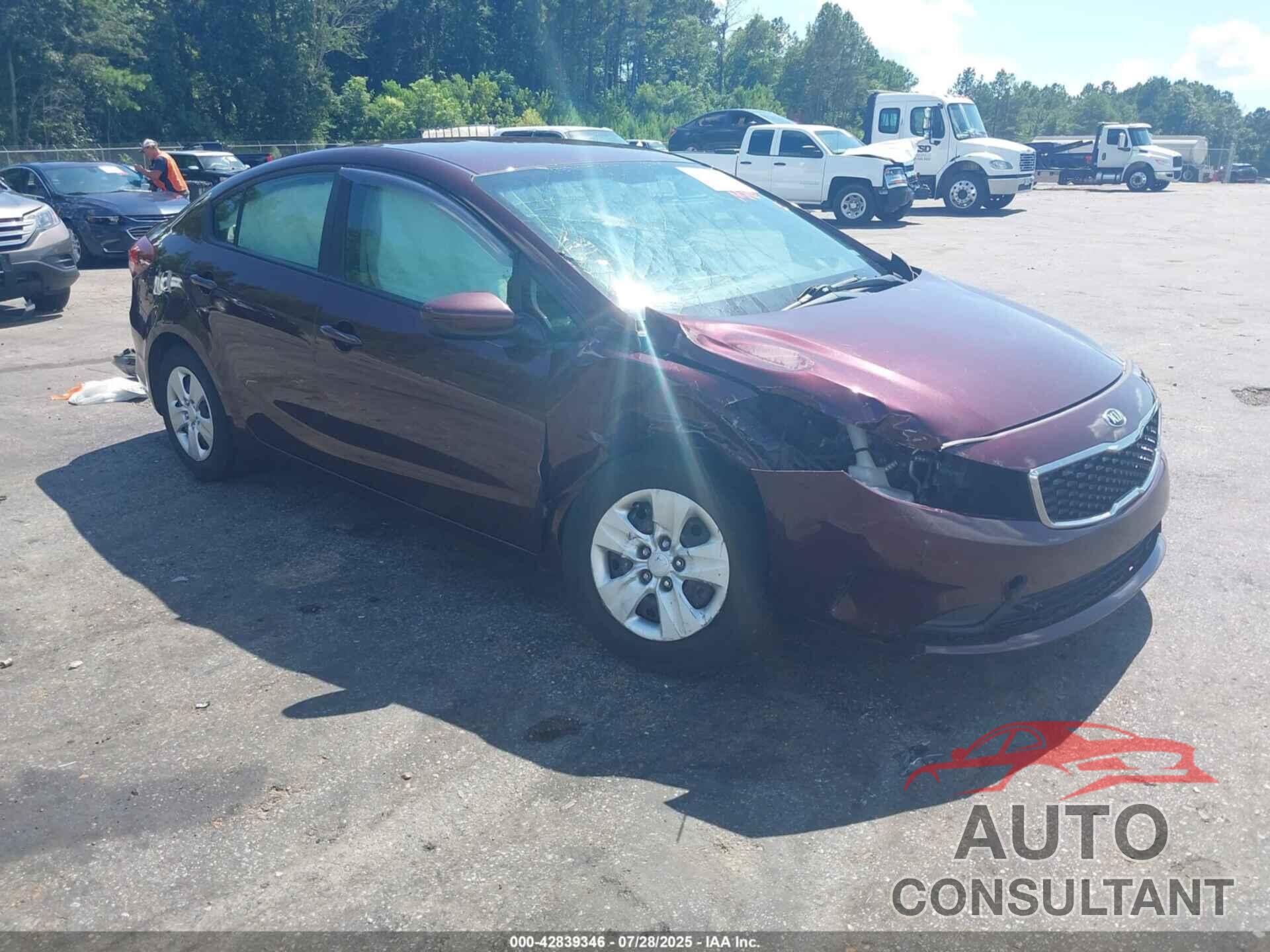 KIA FORTE 2018 - 3KPFK4A71JE190312