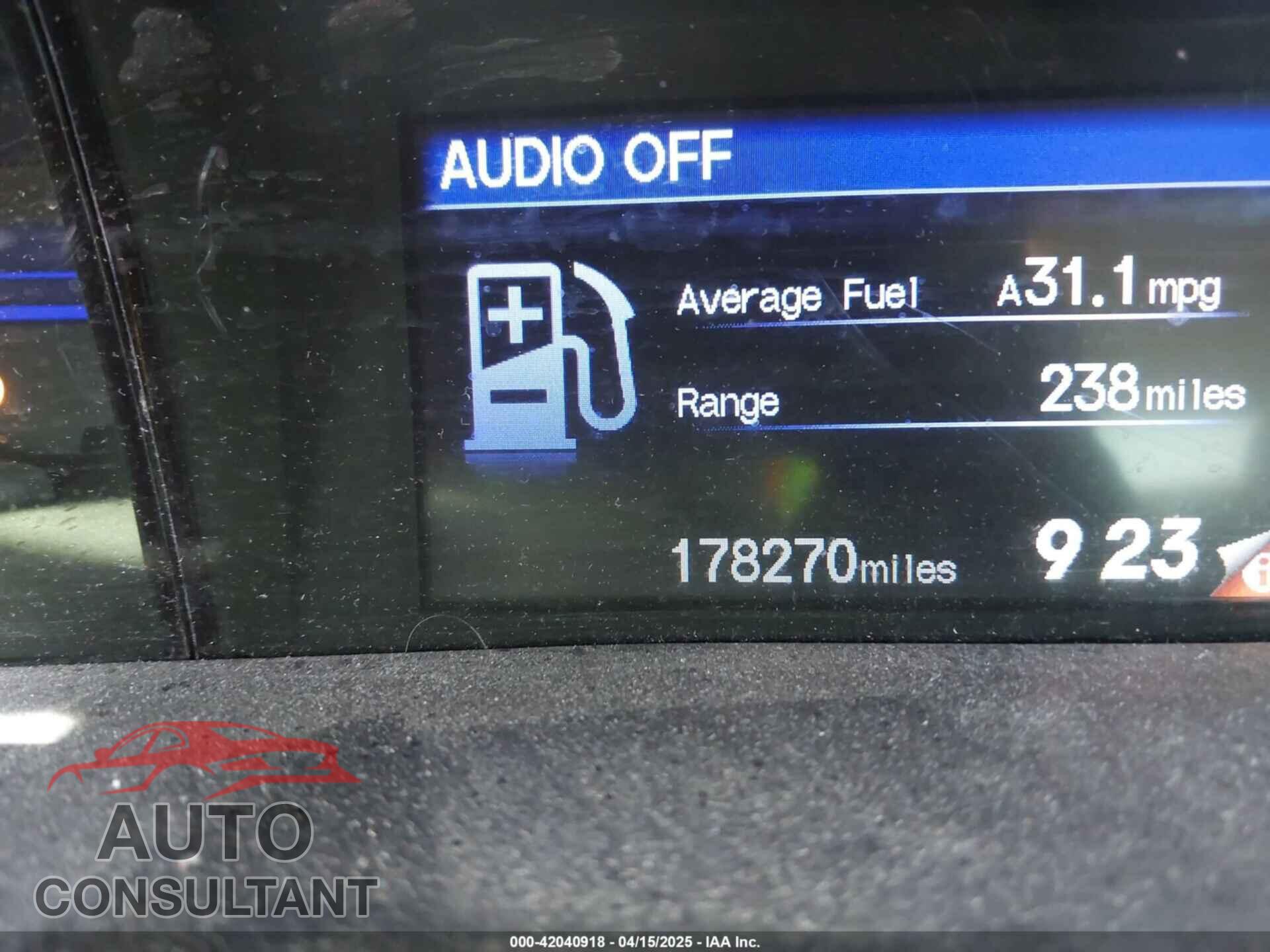 HONDA CIVIC 2012 - 2HGFB2F59CH578599