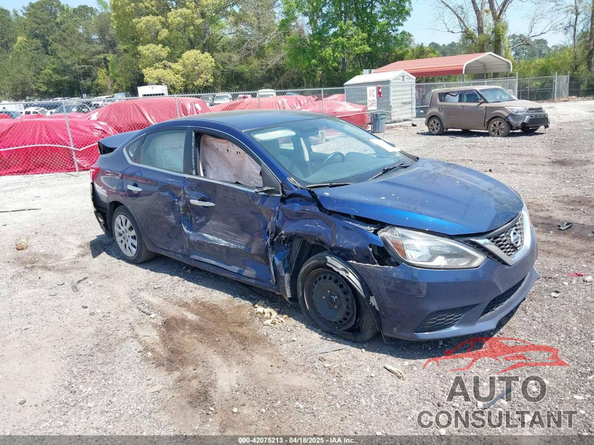 NISSAN SENTRA 2017 - 3N1AB7AP4HY274454