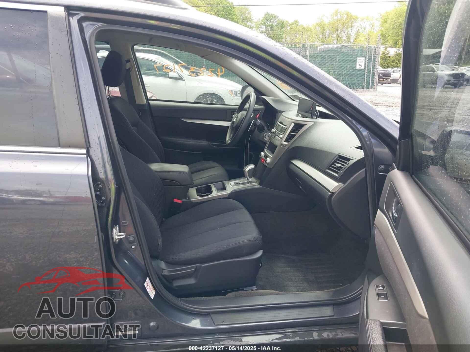 SUBARU OUTBACK 2012 - 4S4BRBAC9C3288151