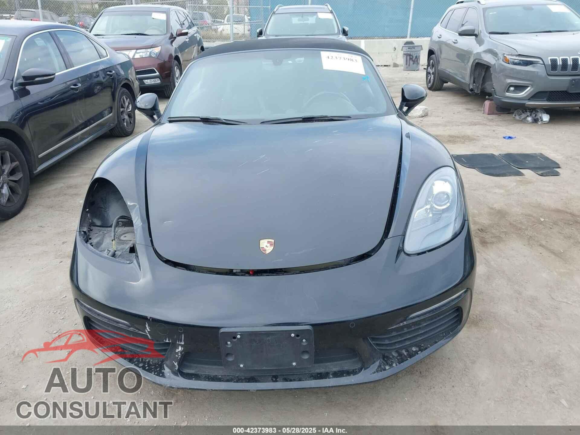 PORSCHE 718 BOXSTER 2017 - WP0CA2A81HS221469