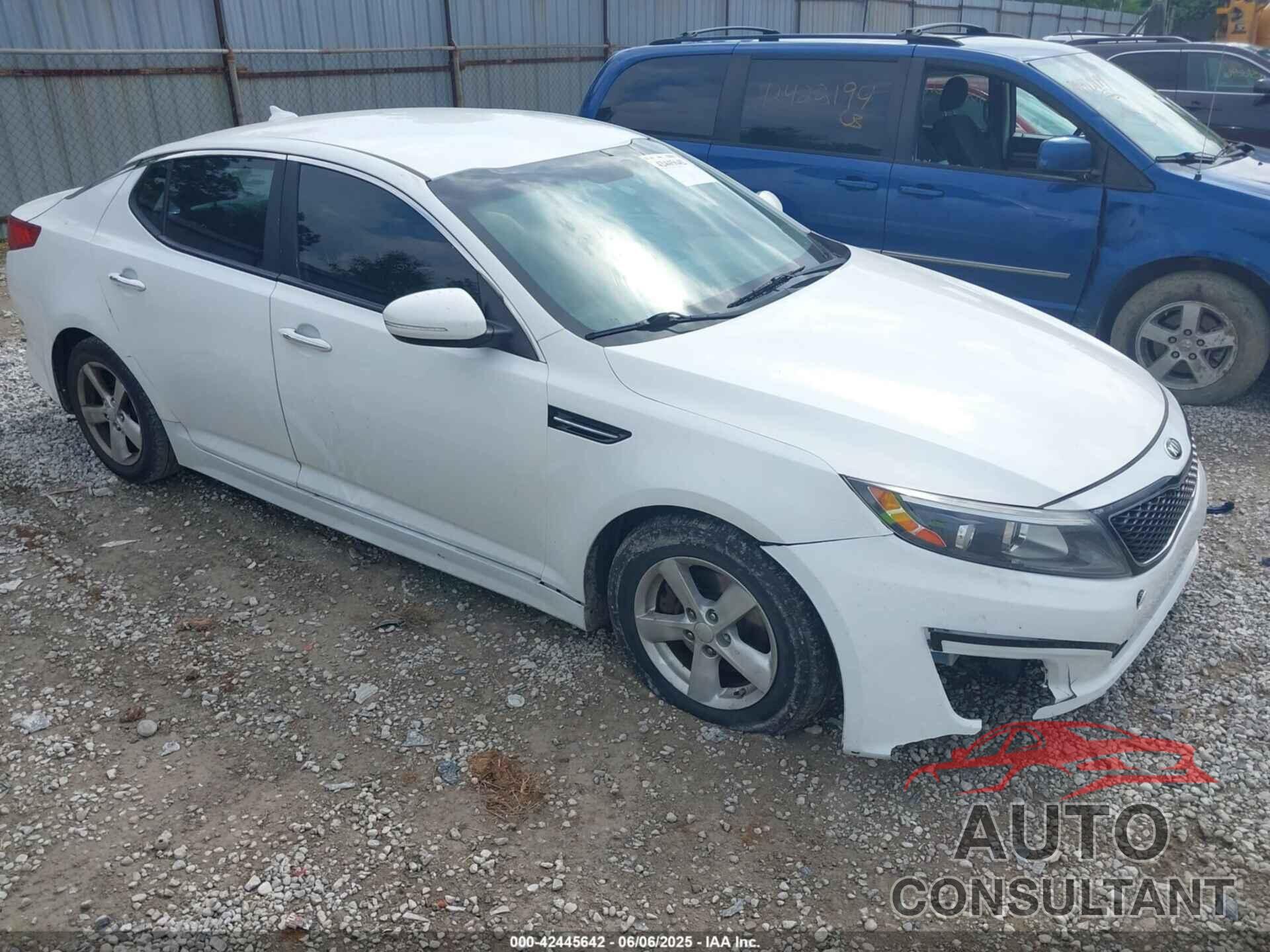 KIA OPTIMA 2015 - KNAGM4A71F5613288