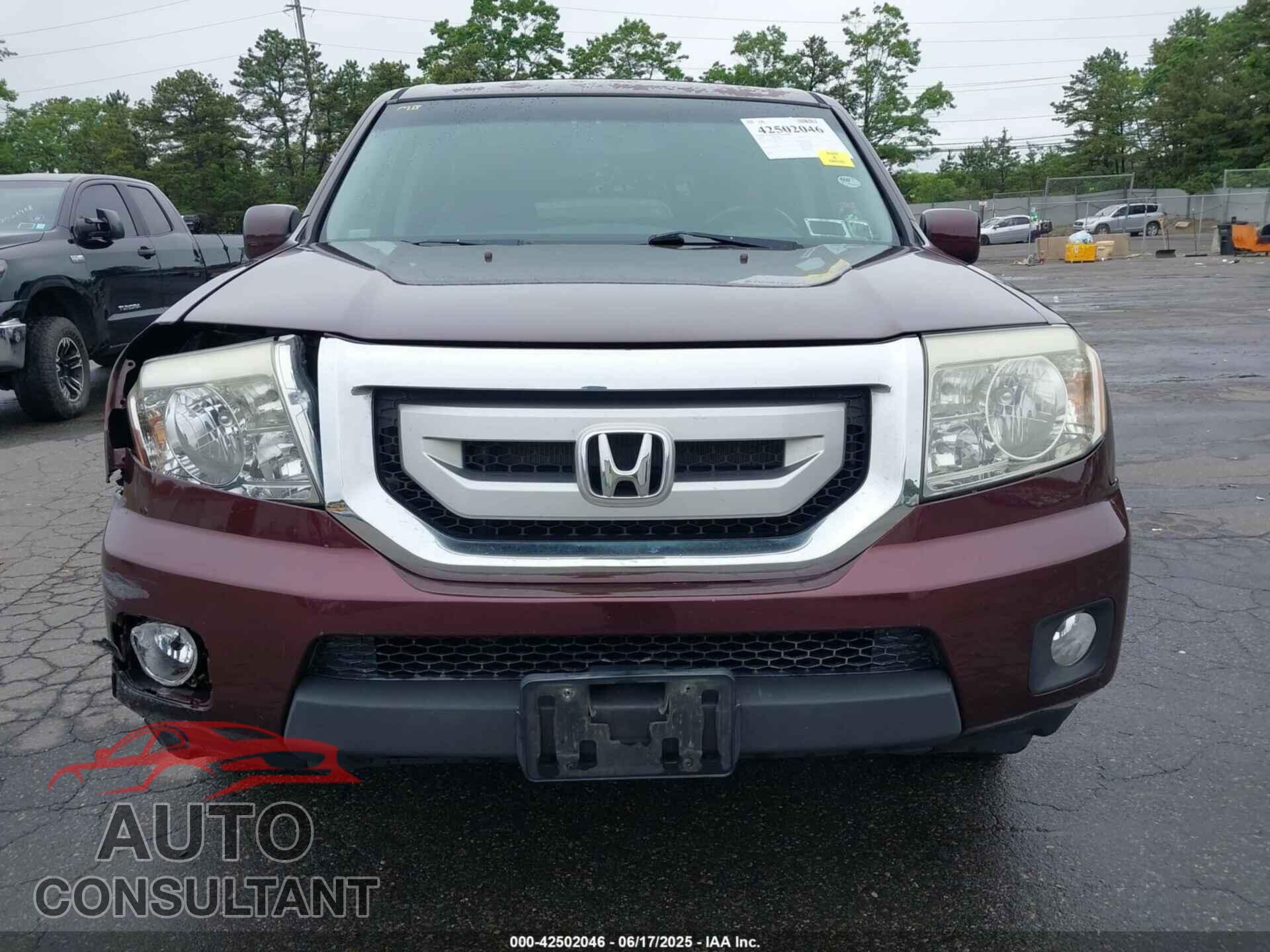 HONDA PILOT 2009 - 5FNYF48619B019768