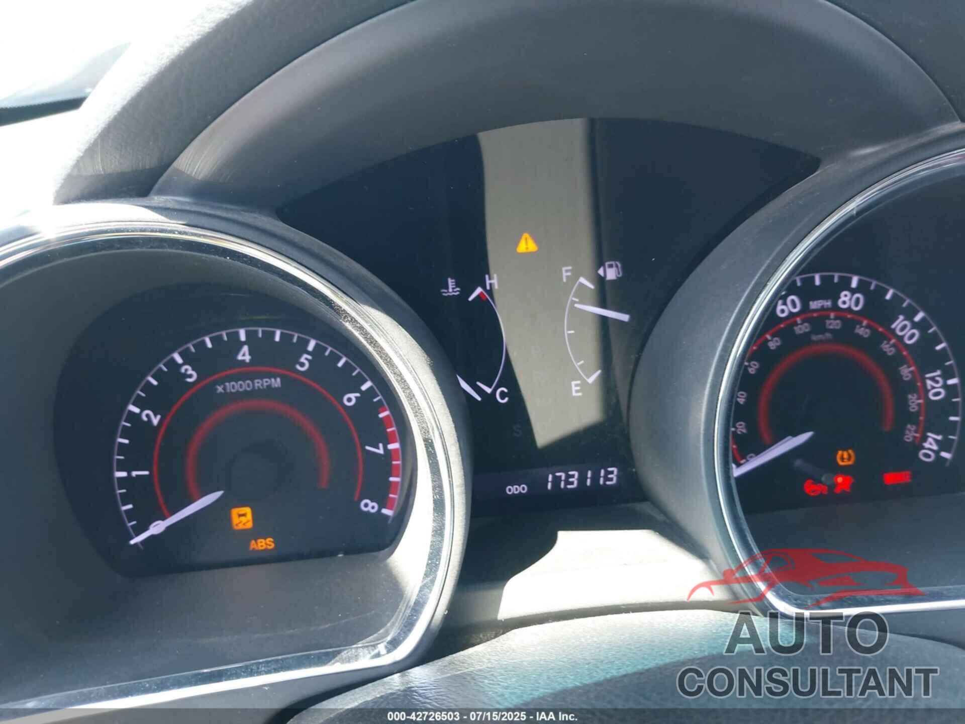 TOYOTA HIGHLANDER 2013 - 5TDDK3EH1DS271678