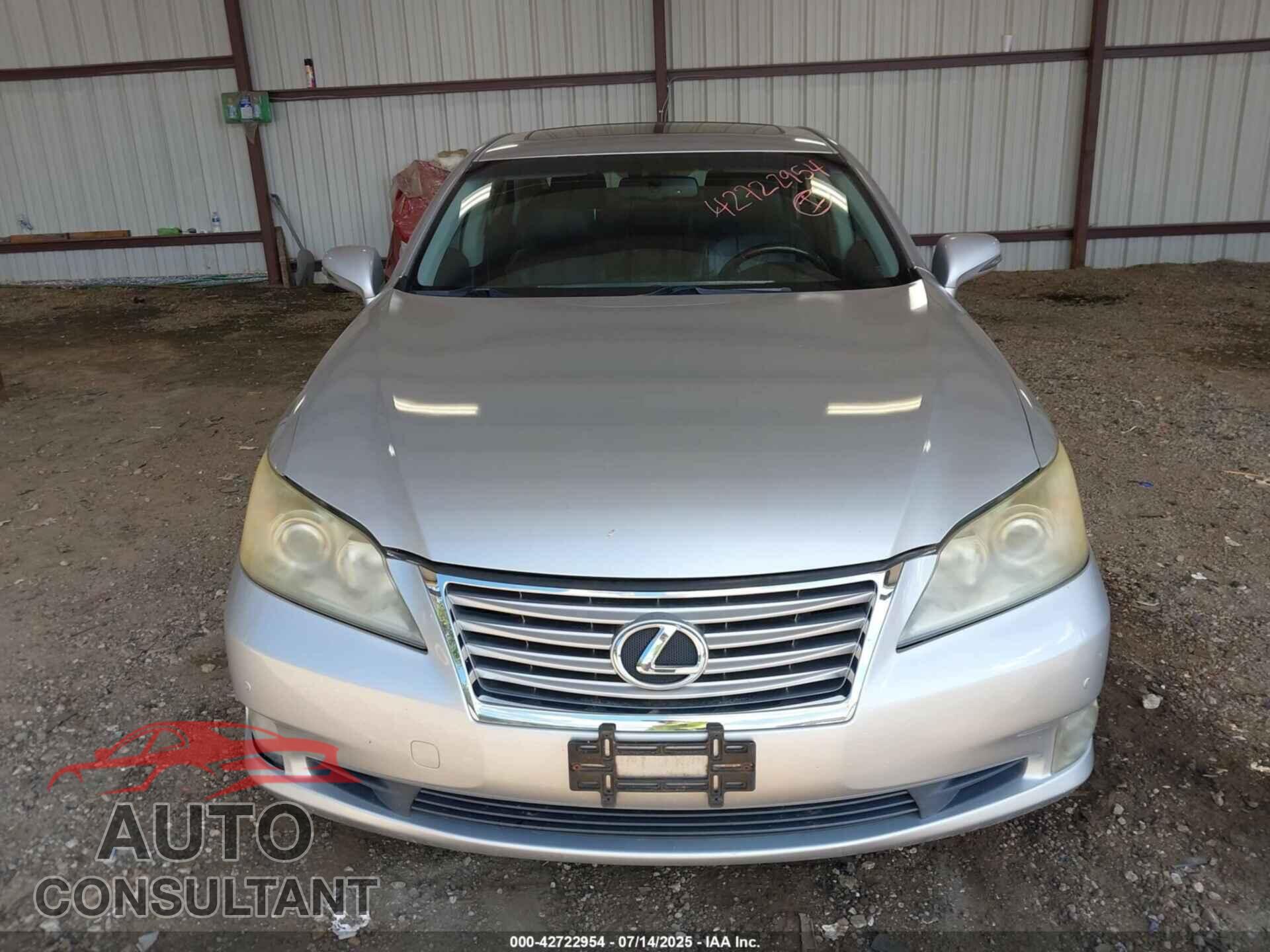 LEXUS ES 350 2011 - JTHBK1EG5B2425900