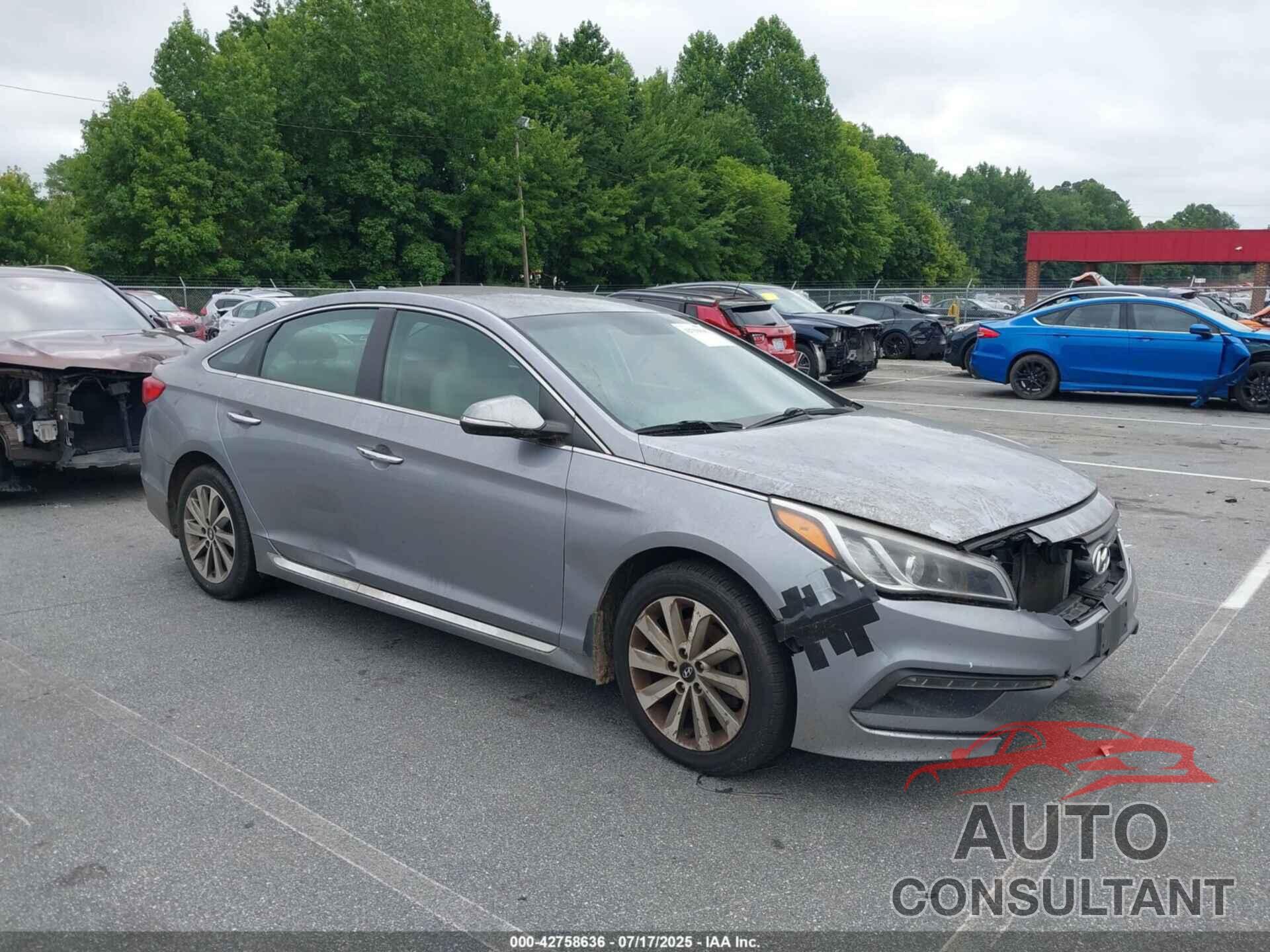 HYUNDAI SONATA 2016 - 5NPE34AF2GH343476