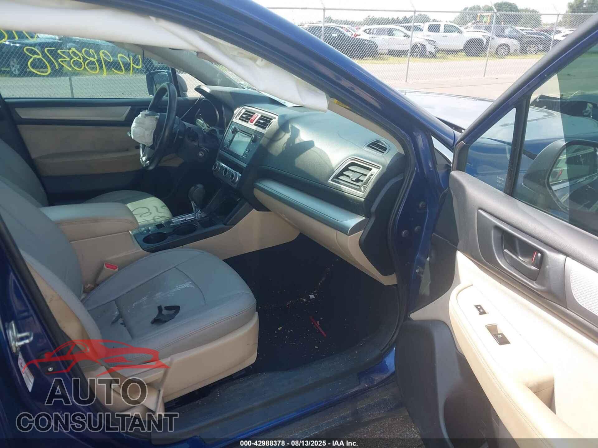 SUBARU OUTBACK 2015 - 4S4BSBAC4F3298532