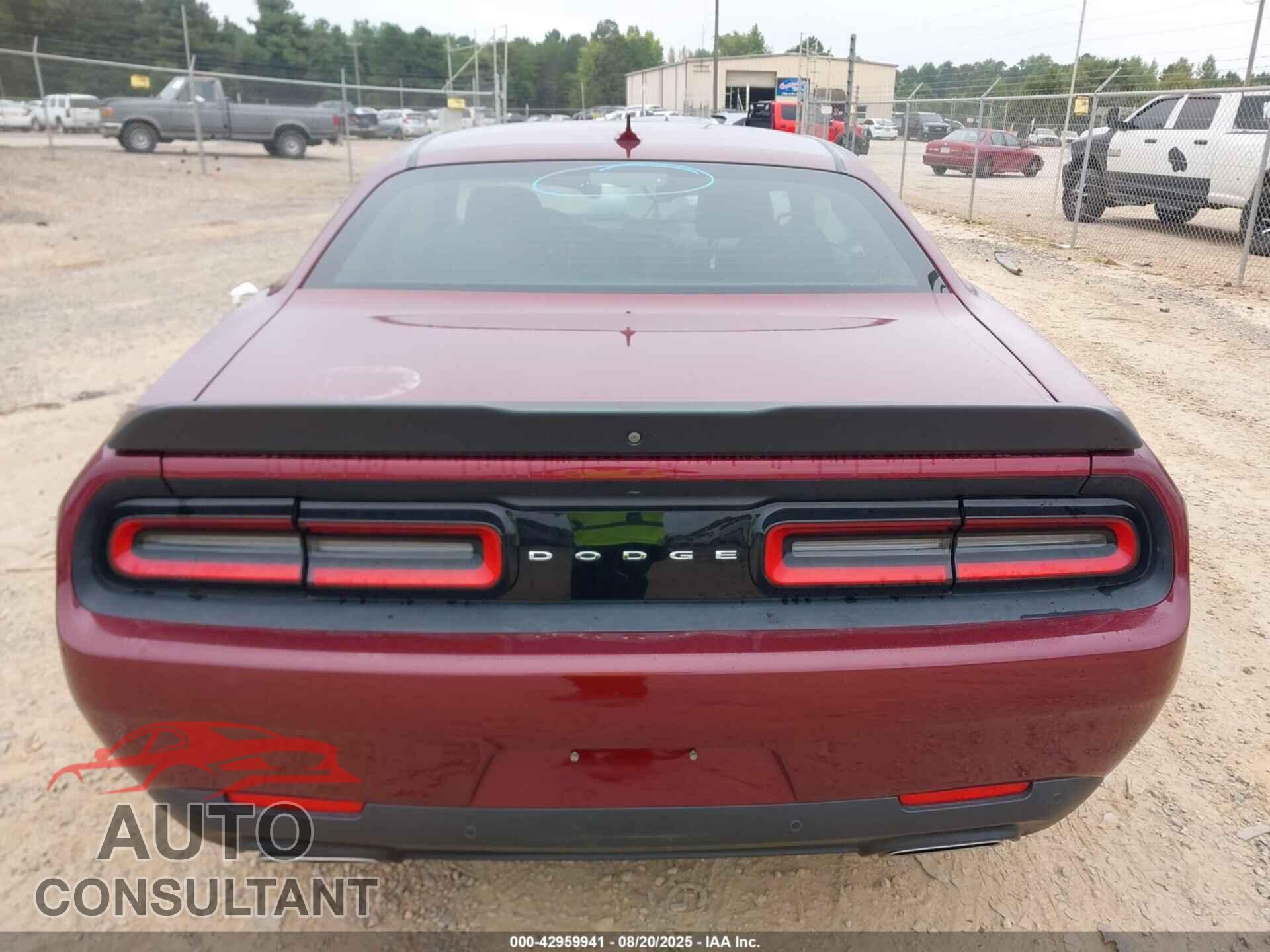 DODGE CHALLENGER 2019 - 2C3CDZFJ3KH606997