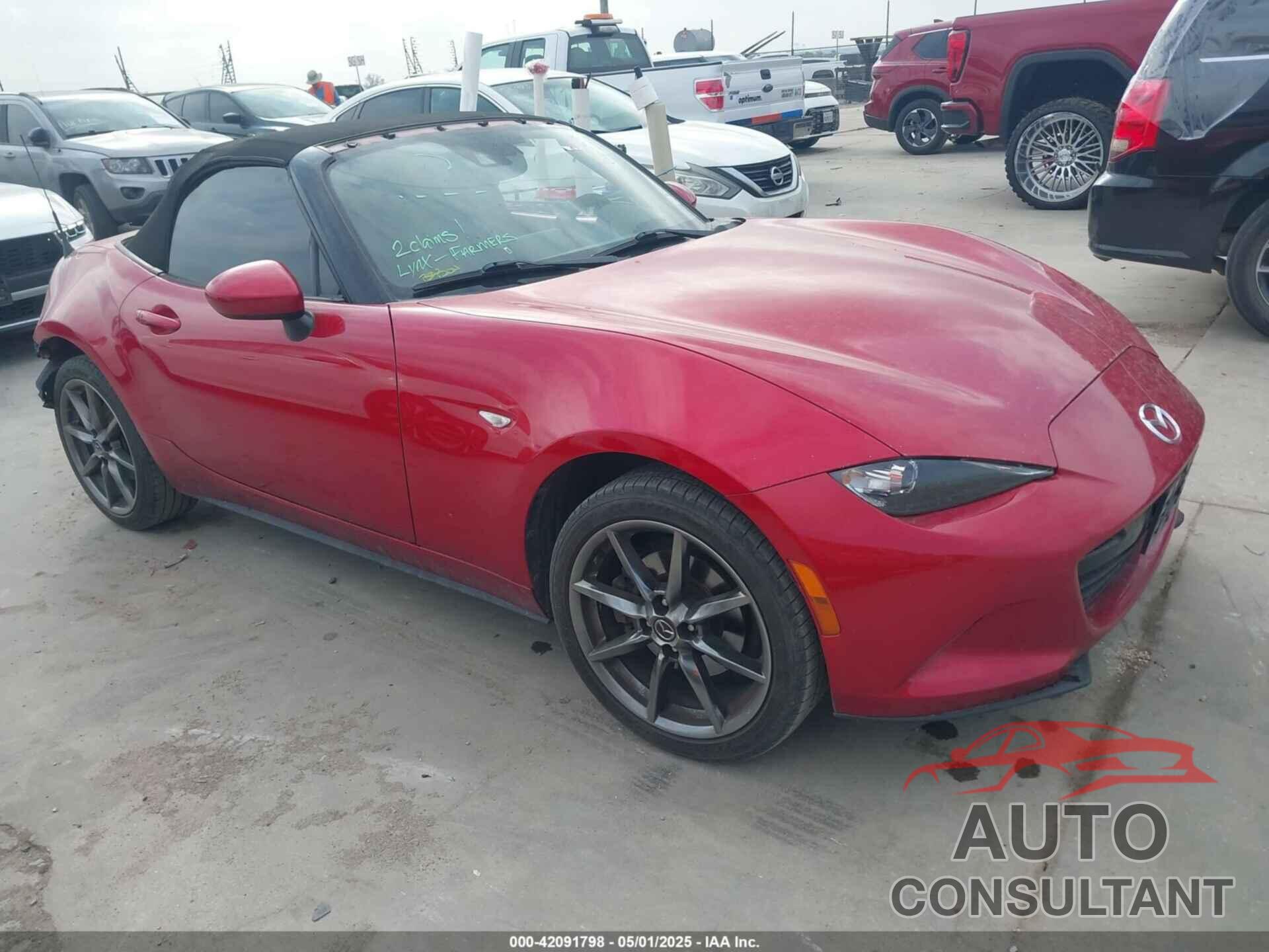 MAZDA MX-5 MIATA 2016 - JM1NDAD74G0109949