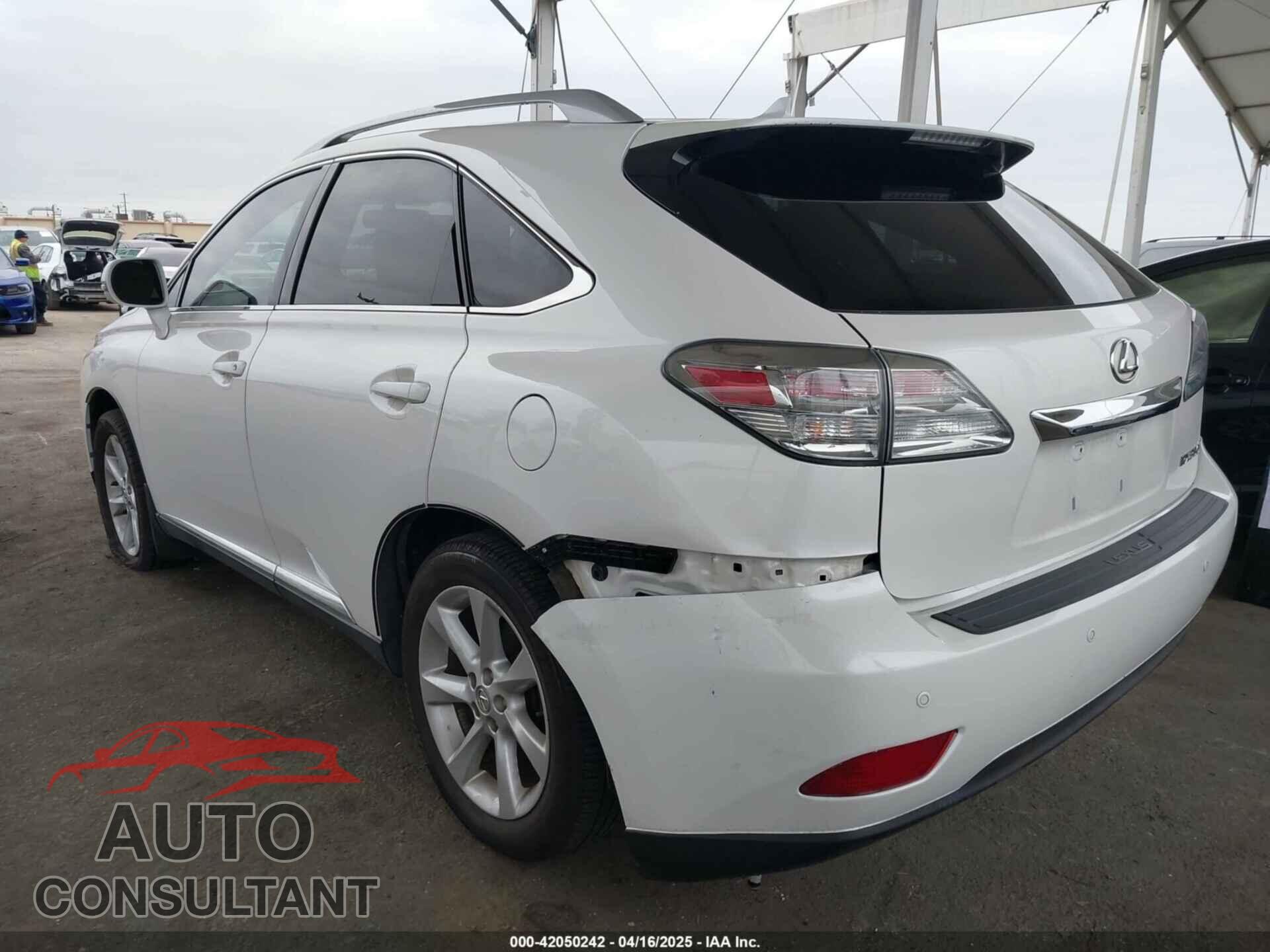LEXUS RX 350 2011 - 2T2BK1BA7BC112233