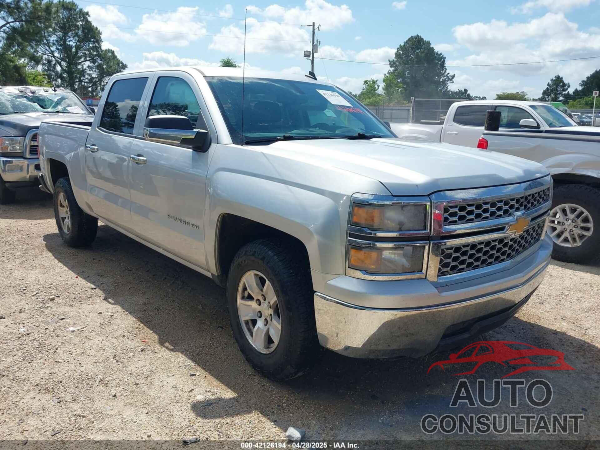 CHEVROLET SILVERADO 1500 2014 - 3GCPCREH7EG253666