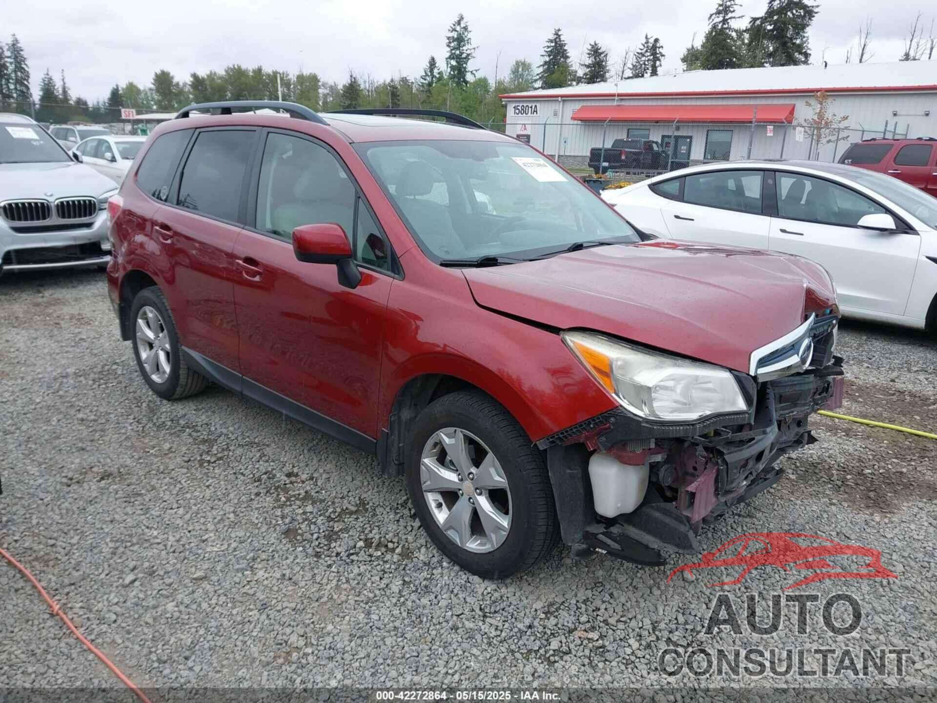 SUBARU FORESTER 2015 - JF2SJADC8FH475309