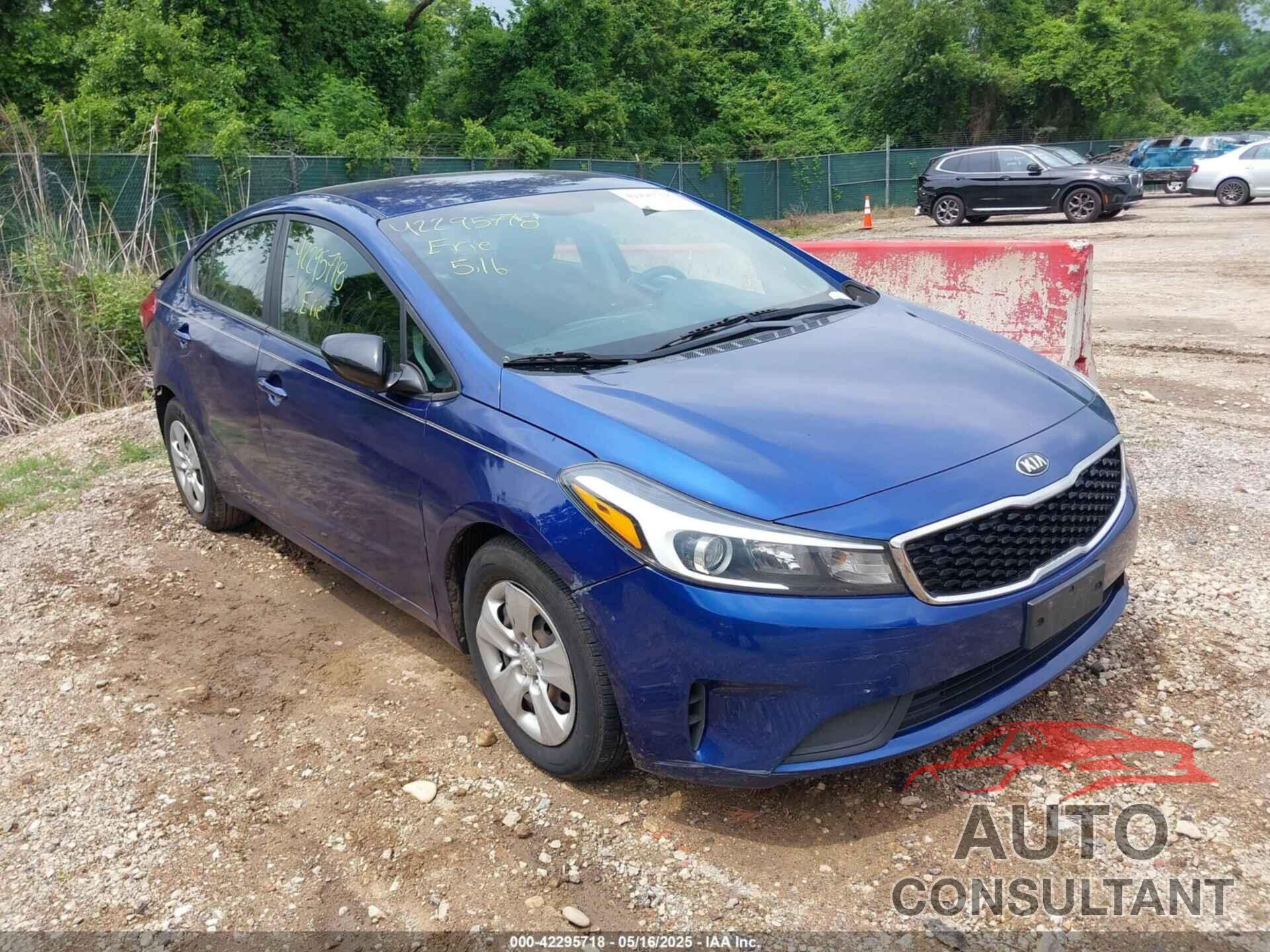KIA FORTE 2017 - 3KPFK4A75HE093818