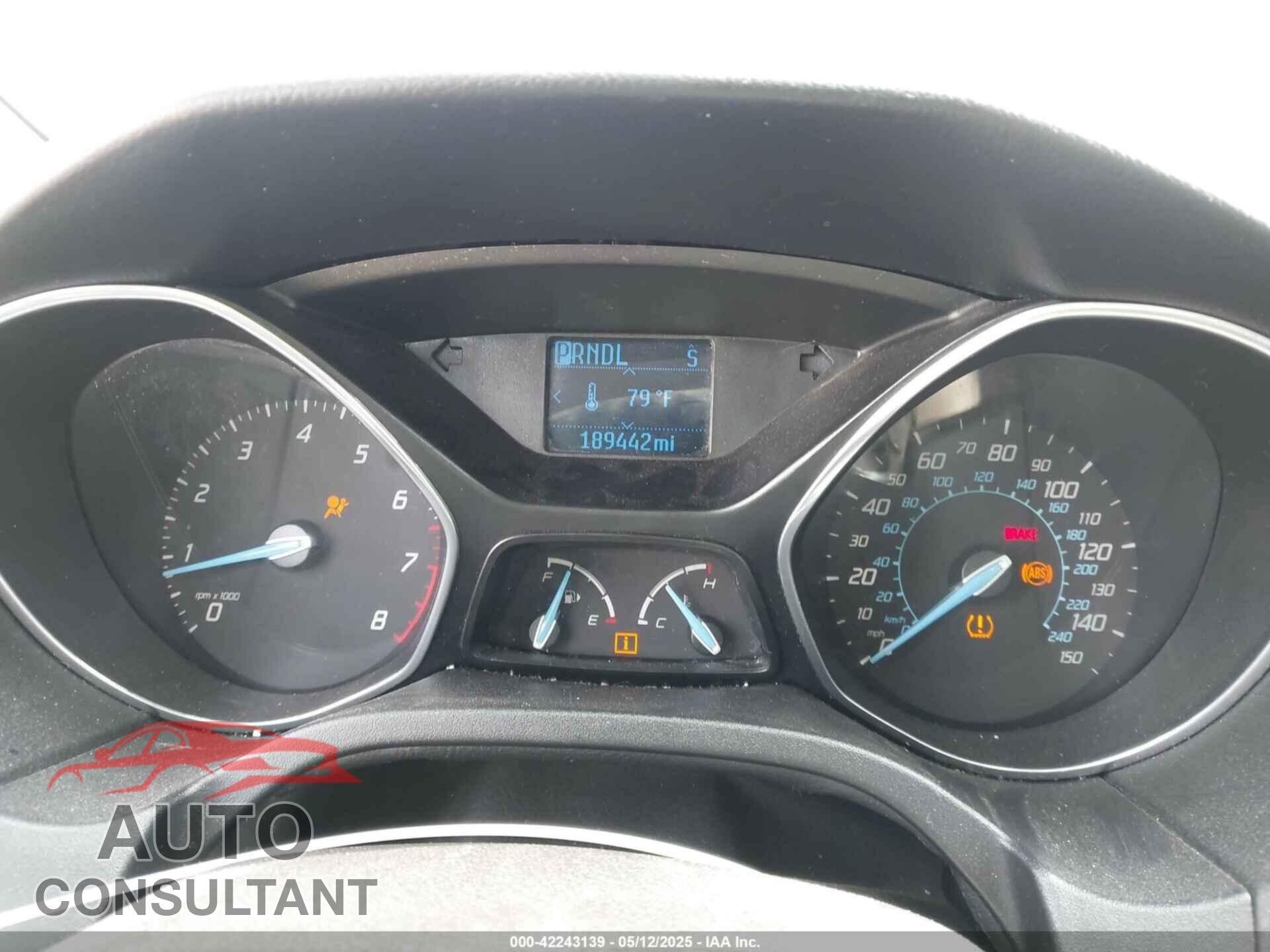 FORD FOCUS 2012 - 1FAHP3F2XCL121264