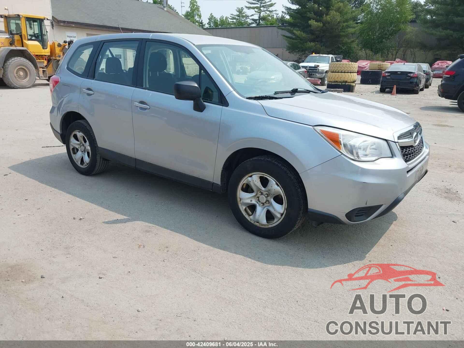 SUBARU FORESTER 2014 - JF2SJAAC9EH489321