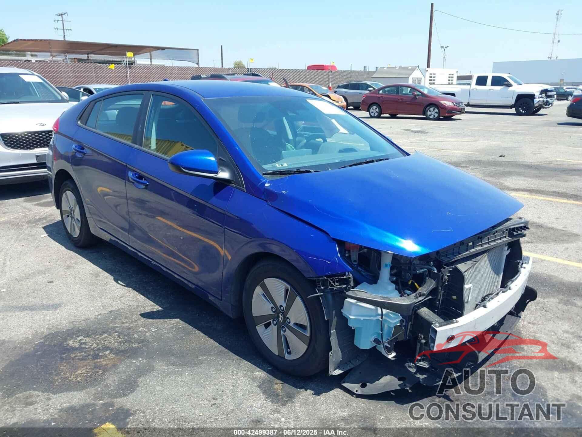 HYUNDAI IONIQ HYBRID 2022 - KMHC65LC0NU273160