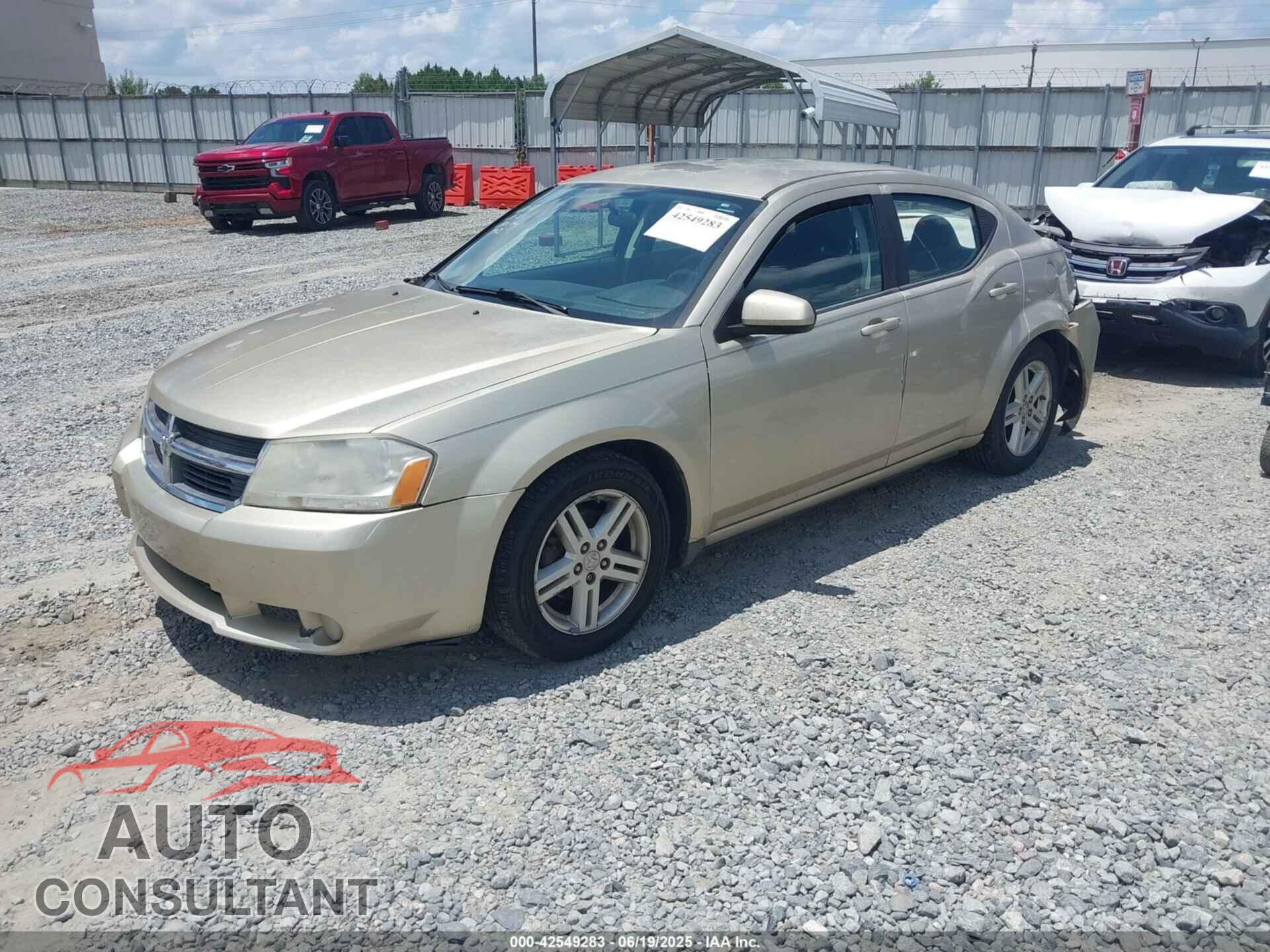 DODGE AVENGER 2010 - 1B3CC5FB5AN138942
