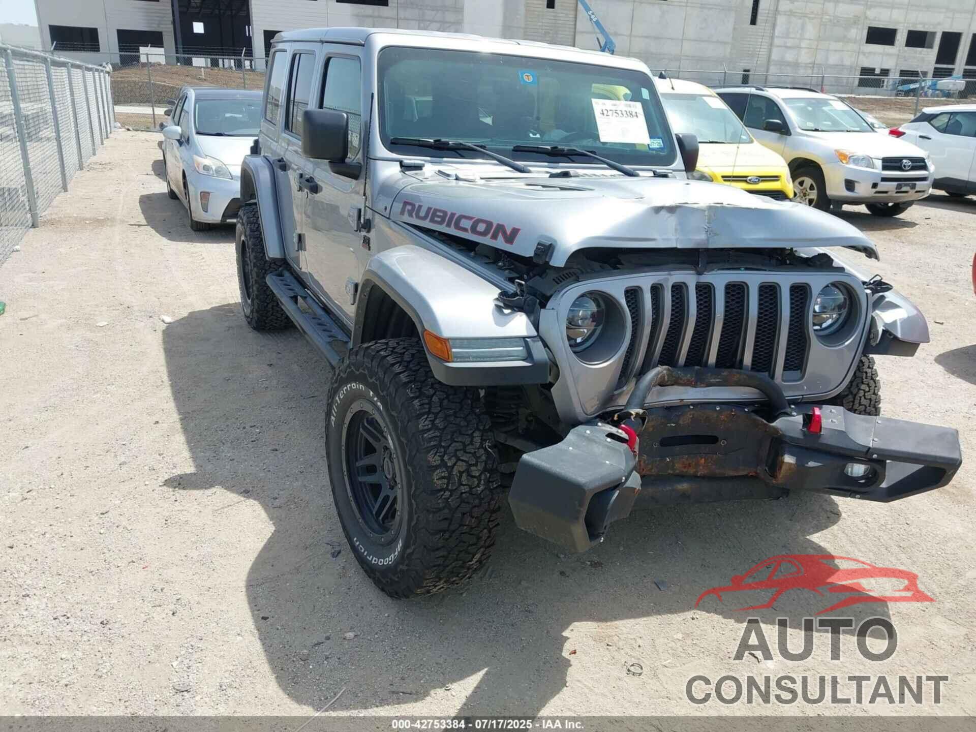 JEEP WRANGLER UNLIMITED 2020 - 1C4HJXFG6LW291022