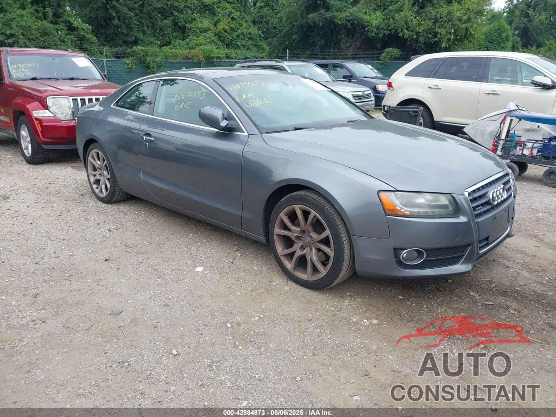 AUDI A5 2012 - WAULFAFR6CA001916